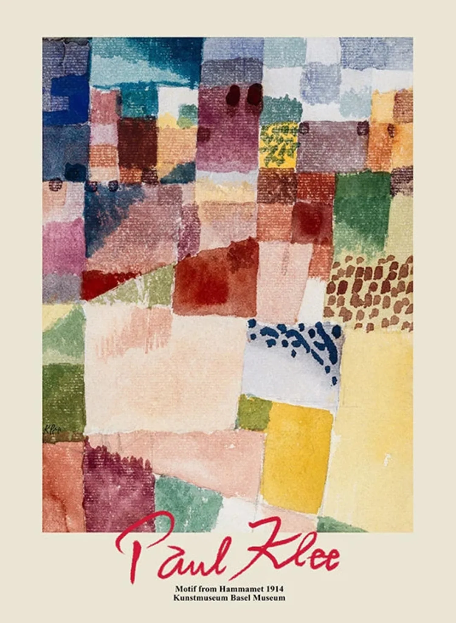 Paul Klee | Motif From Hammamet | Abstract Vibrant Art - Image 4
