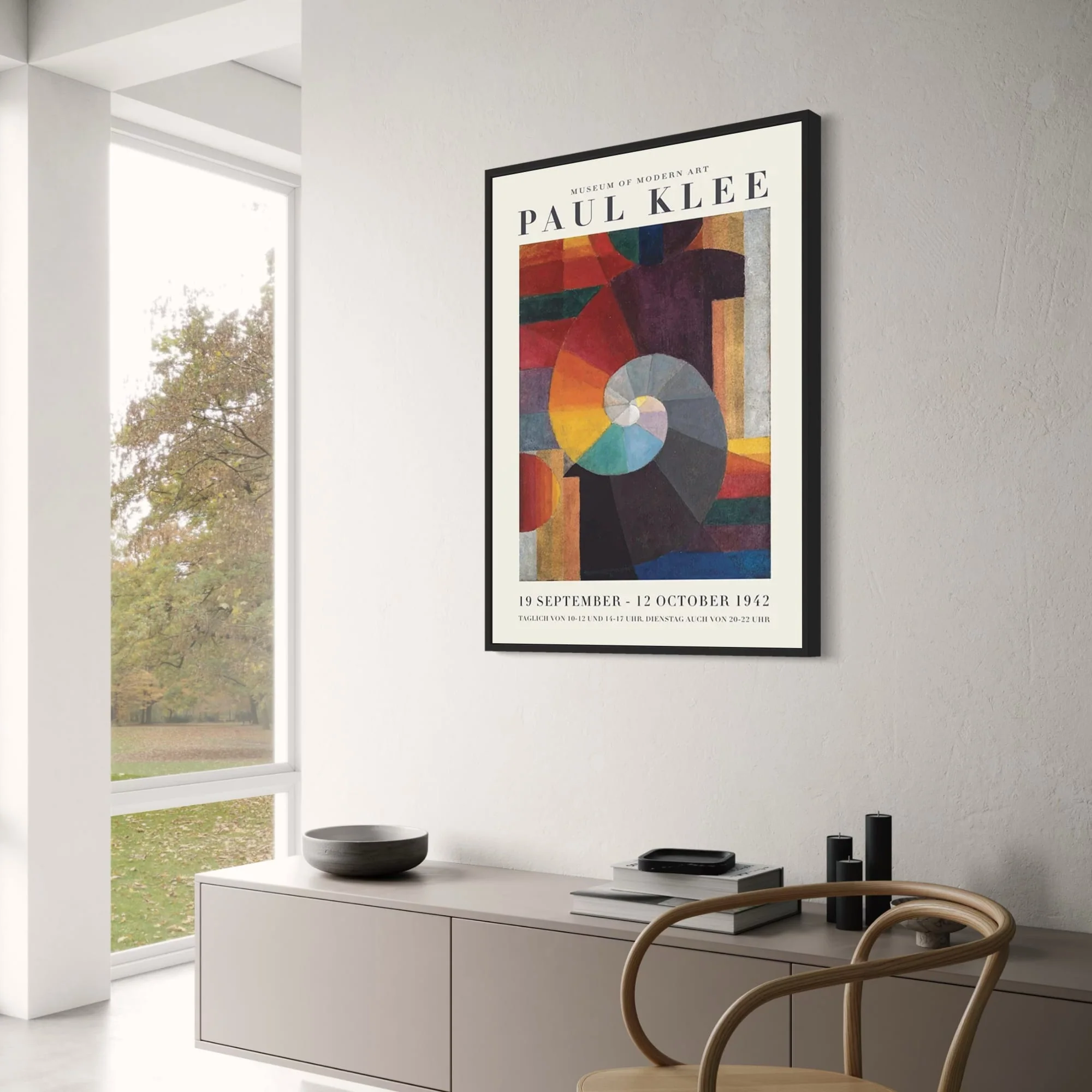 The Encounter by Johannes Itten | Paul Klee Abstract | Vibrant Colors - Image 3