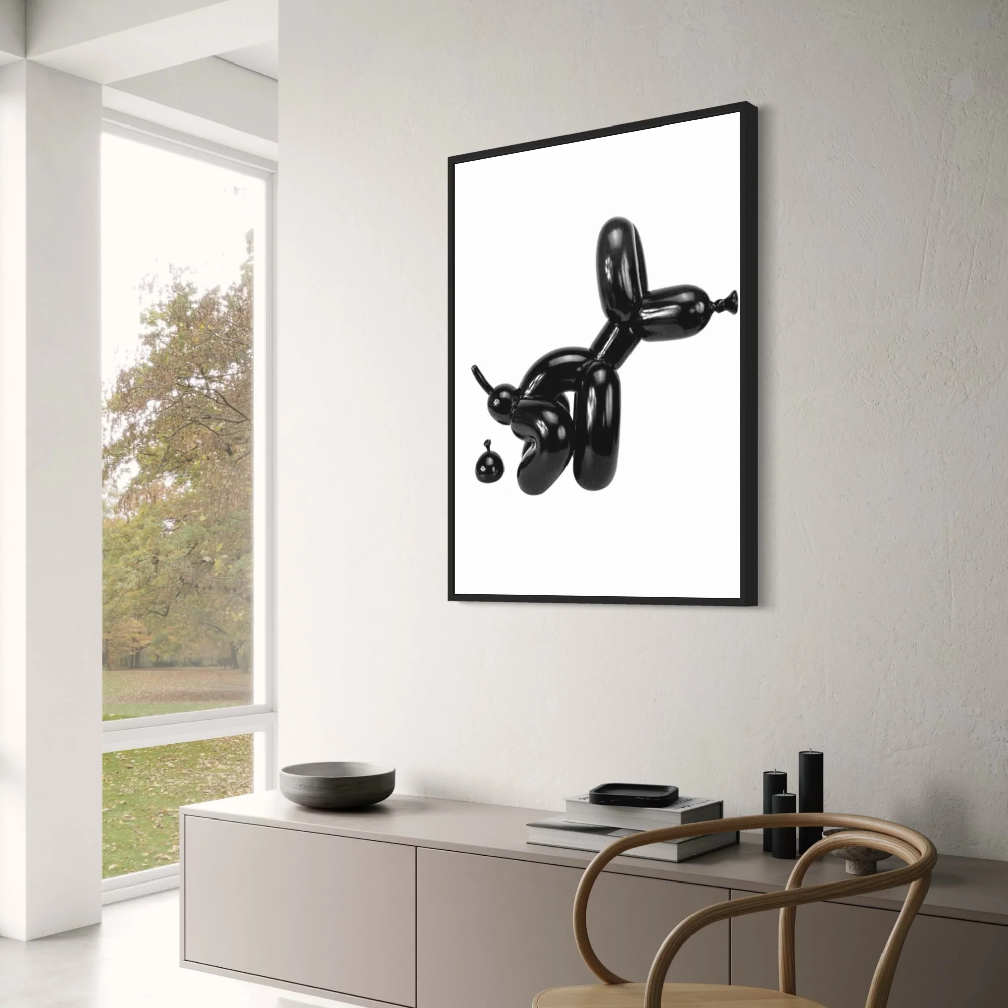Pop Art Balloon Dog | Modern Abstract - Image 3