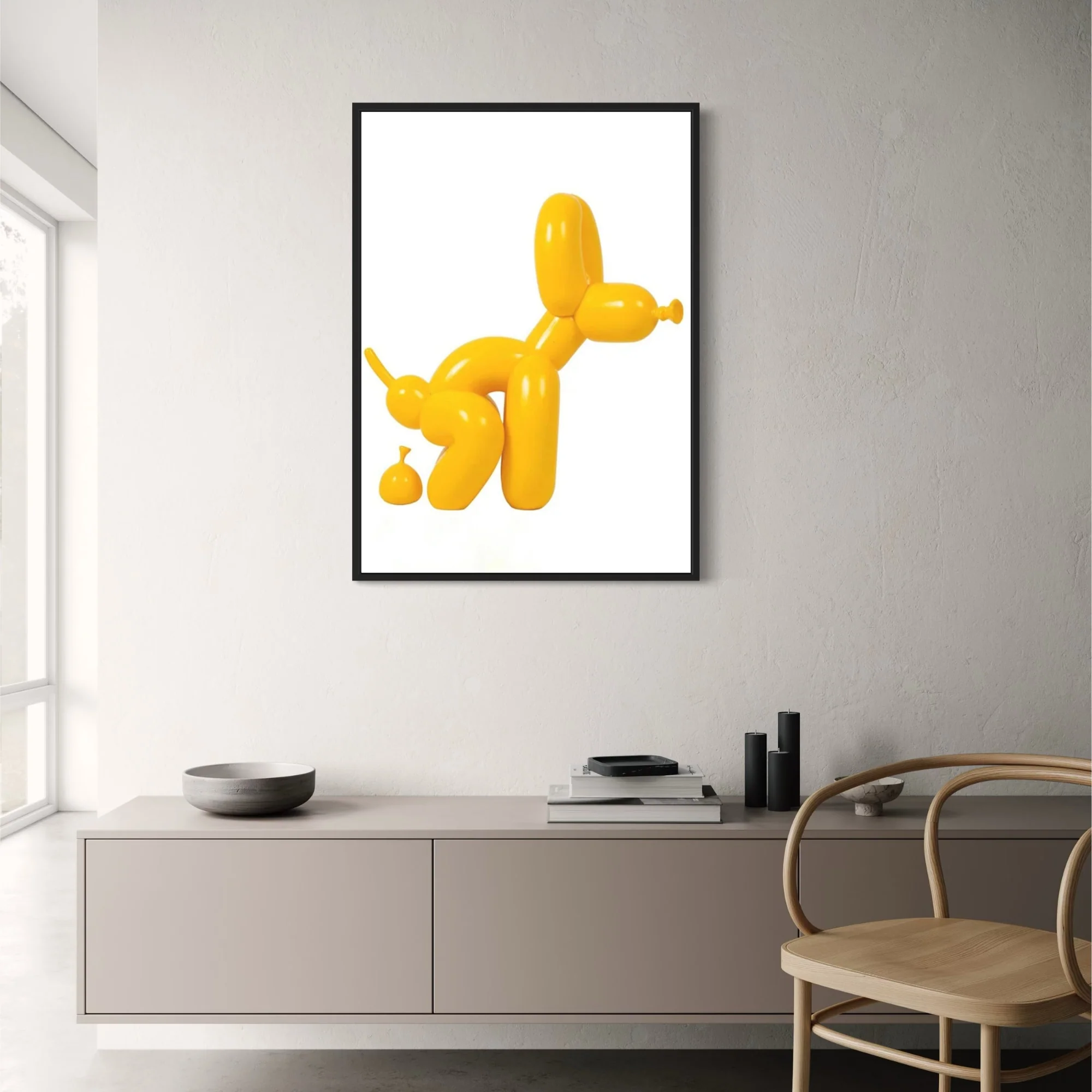 Balloon Dog | Pop Art | Modern Bathroom Decor - Image 2