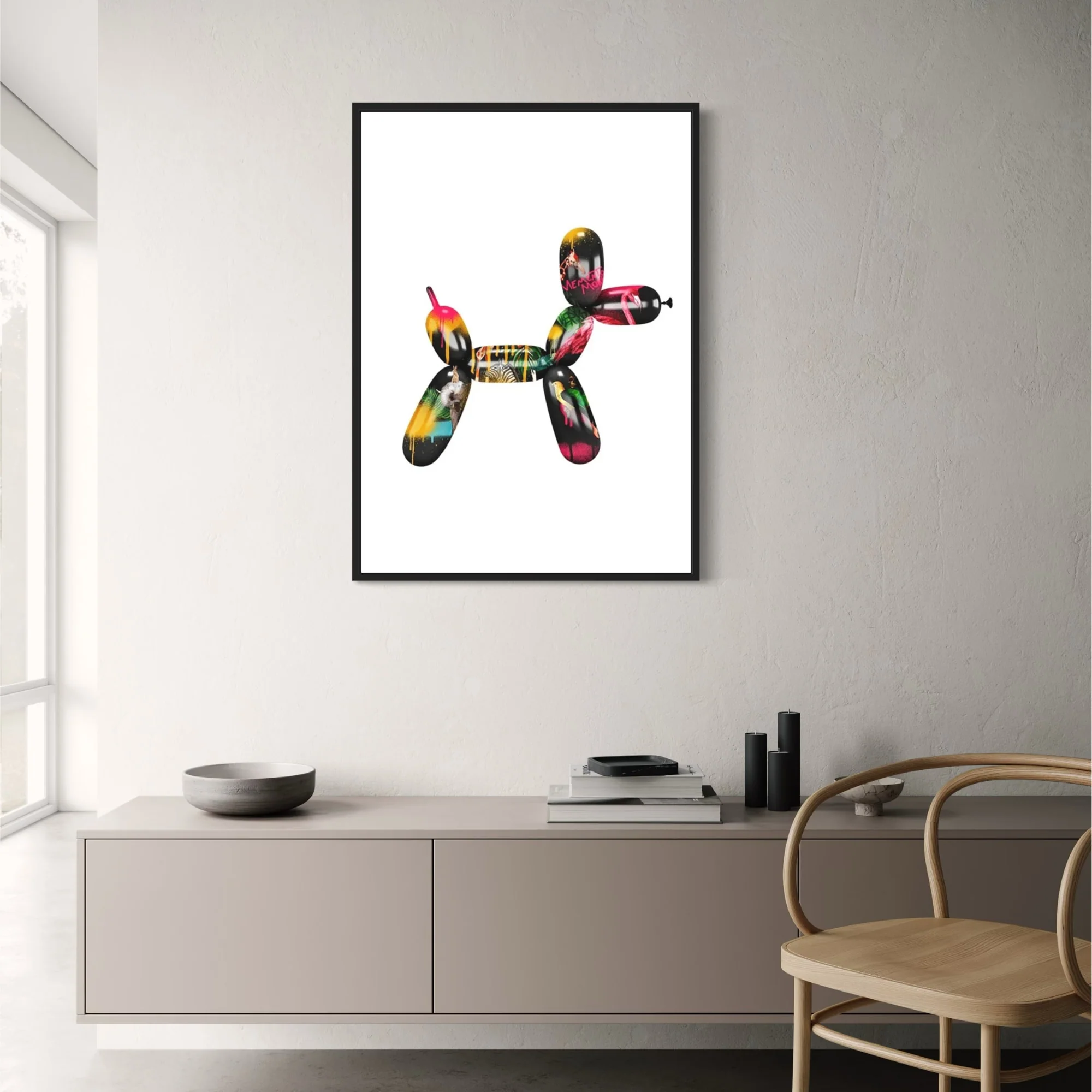 Pop Art Balloon Dog | Abstract Modern - Image 2
