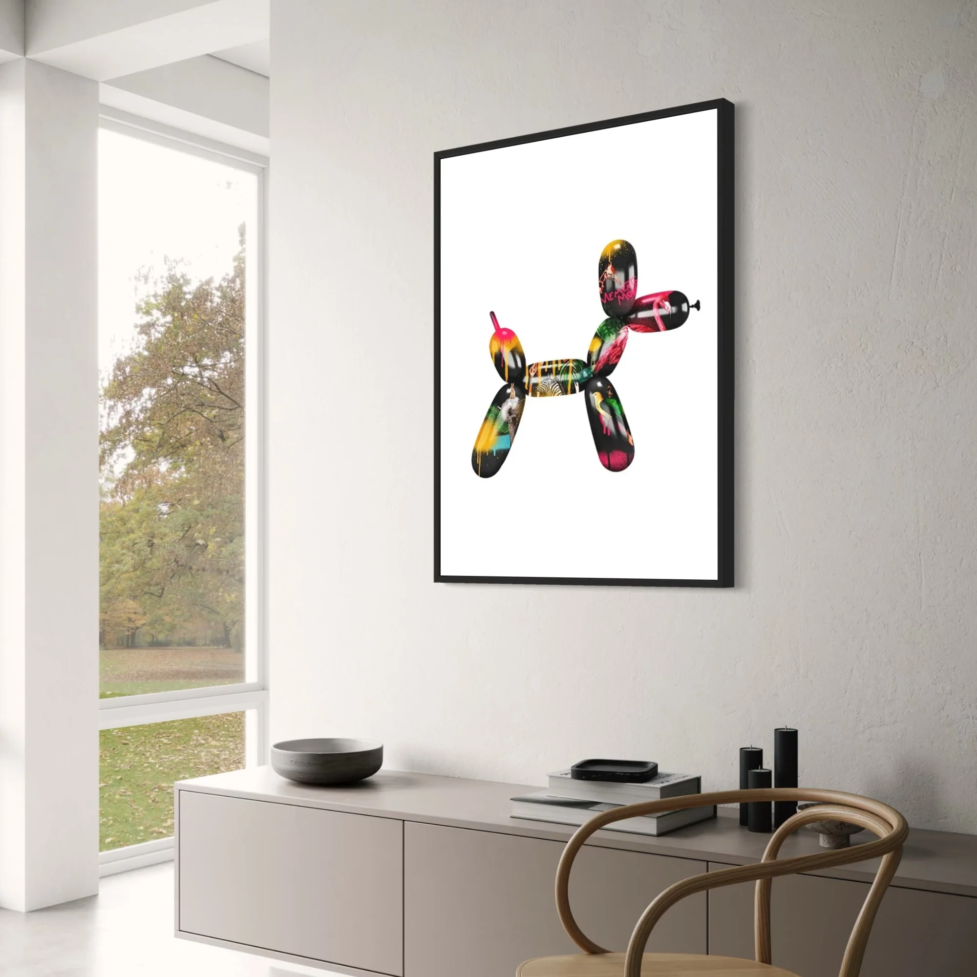Pop Art Balloon Dog | Abstract Modern - Image 3