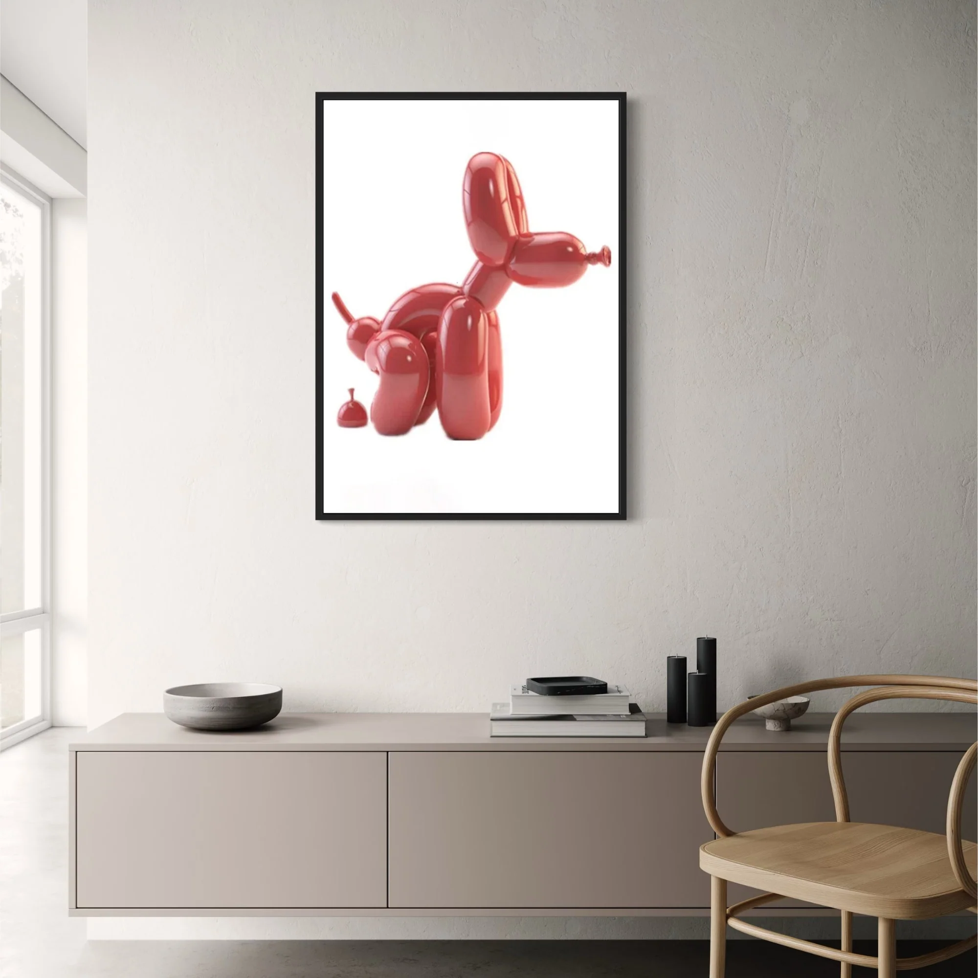 Balloon Dog Pop Art | Abstract Modern Decor - Image 2