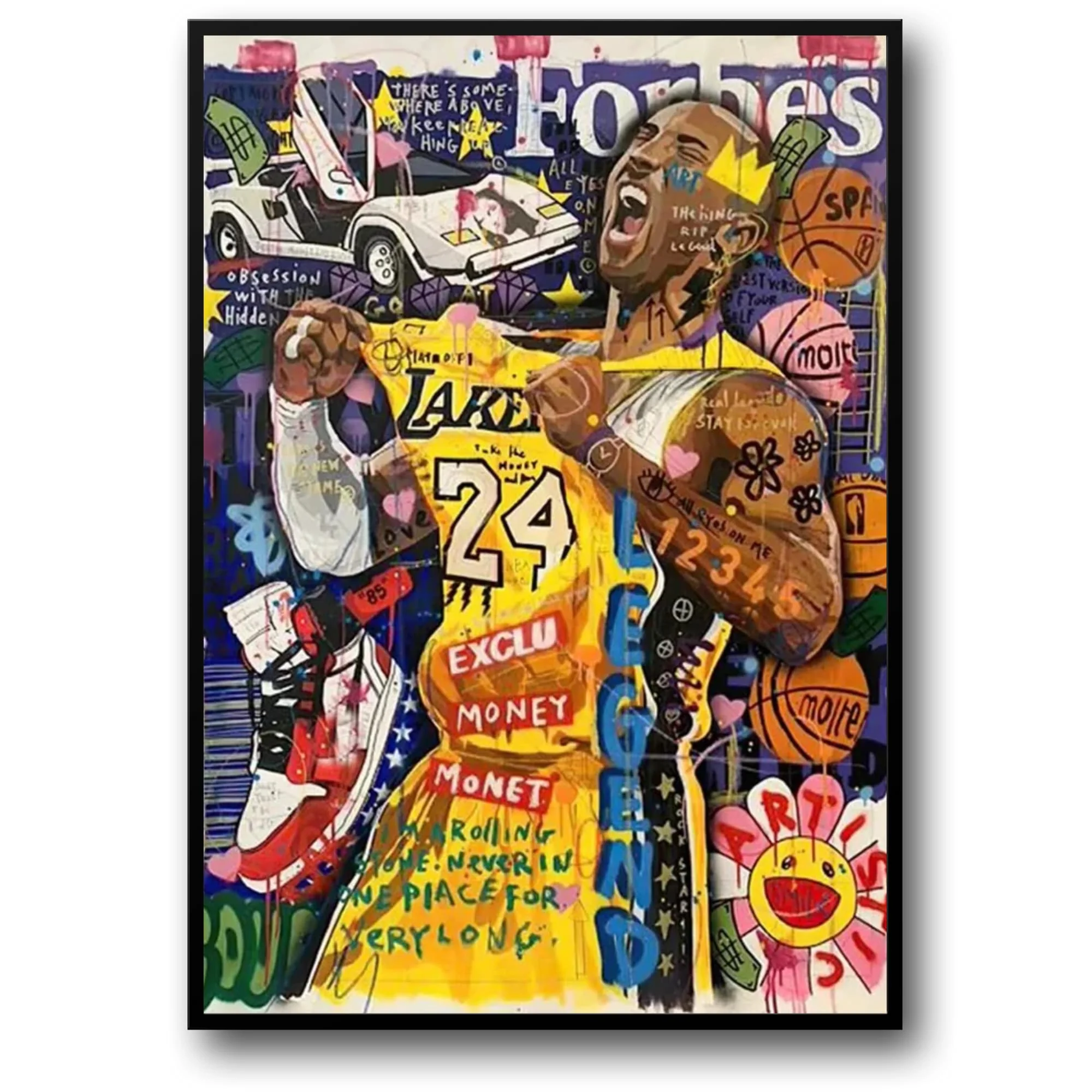 Kobe Bryant | Street Graffiti | The Lakers