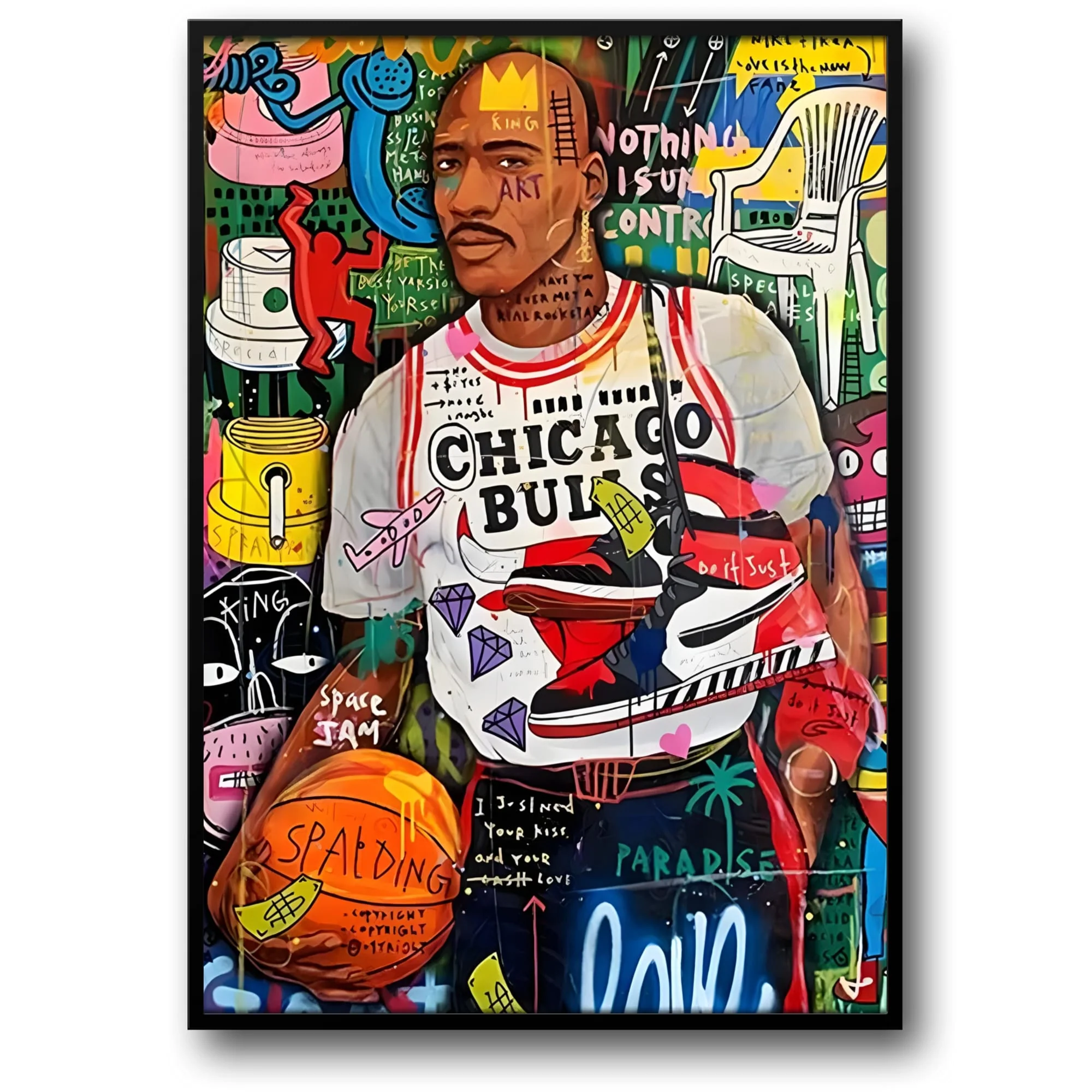 Chicago Bulls | Michael Jordan Graffiti Art