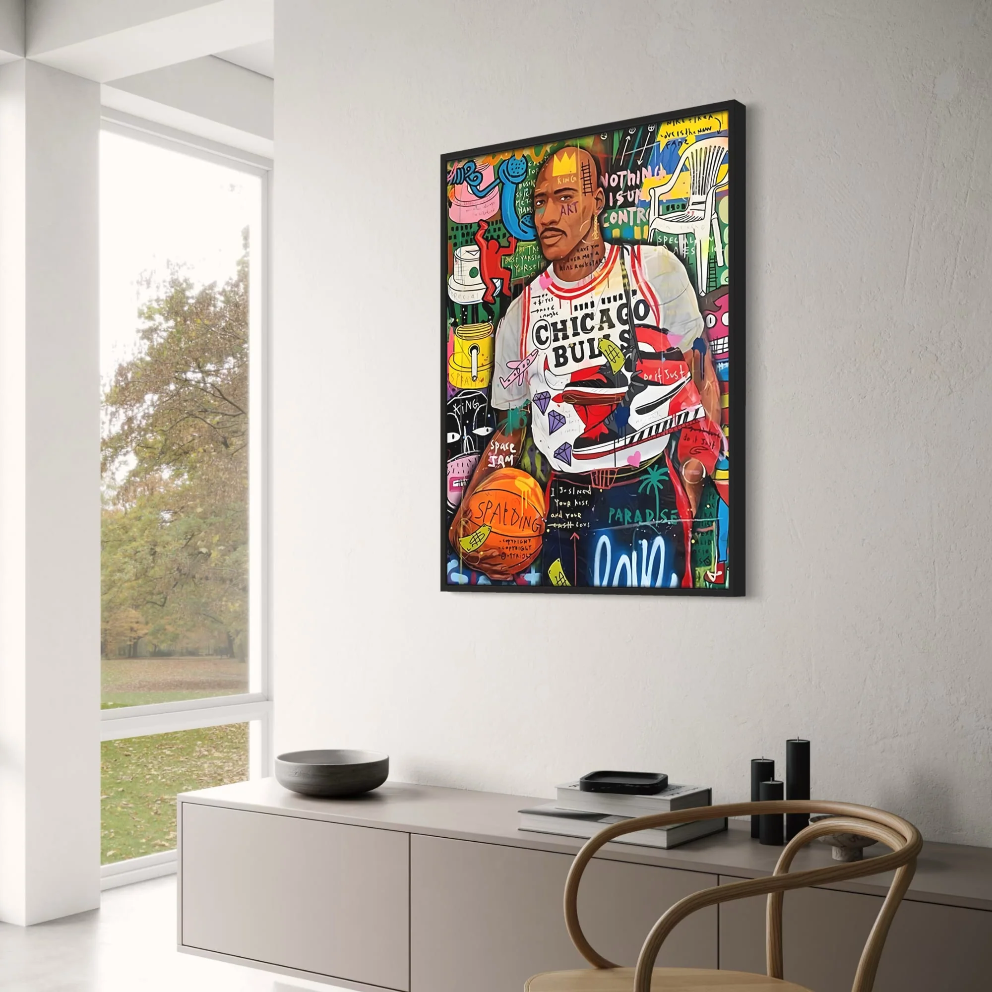 Chicago Bulls | Michael Jordan Graffiti Art - Image 3