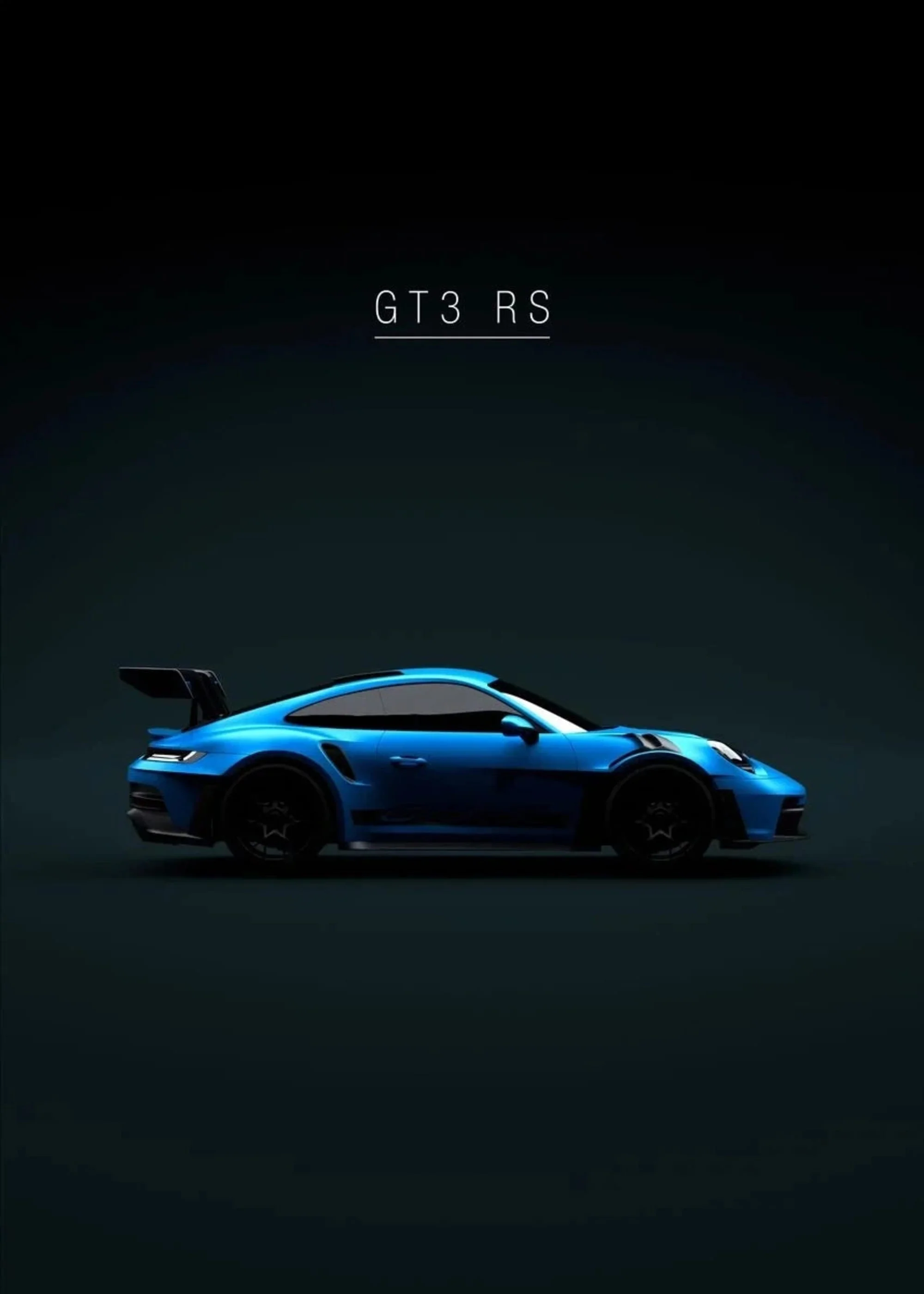 Porsche GT3 RS | Iconic Blue Sports Car - Image 4