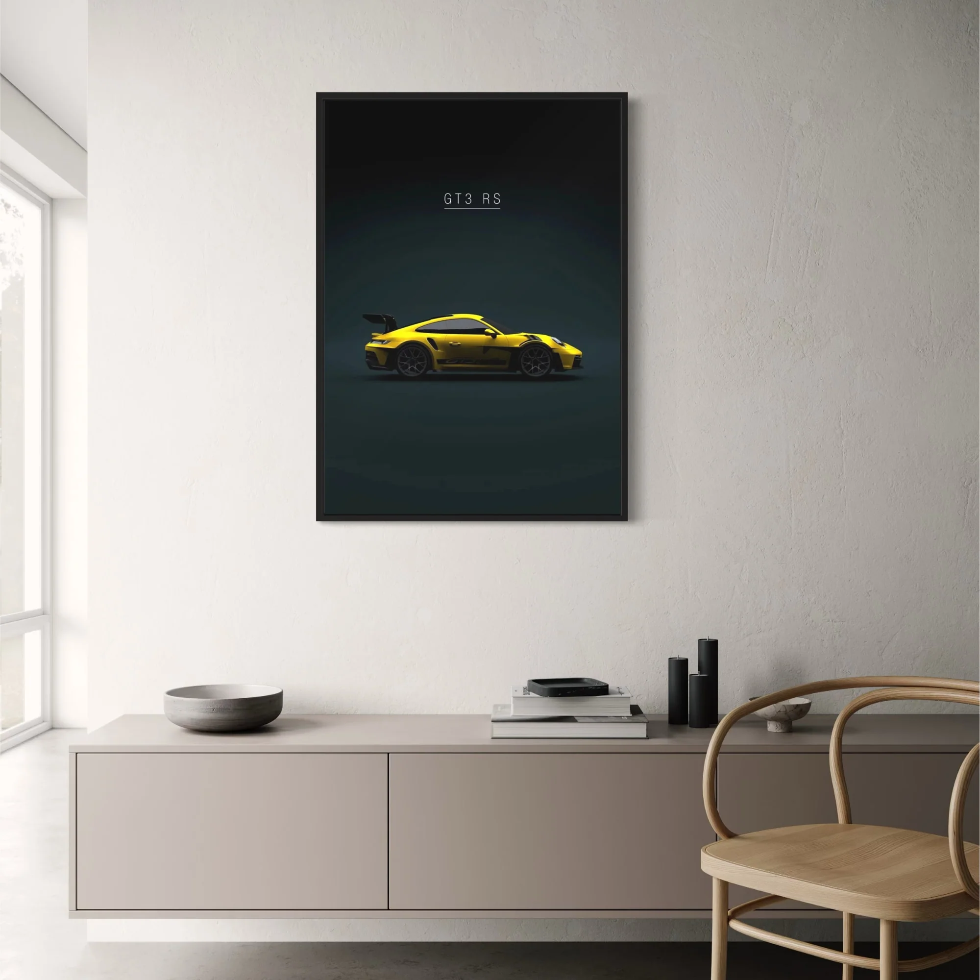 Porsche GT3 RS | Yellow Automotive Legend - Image 2