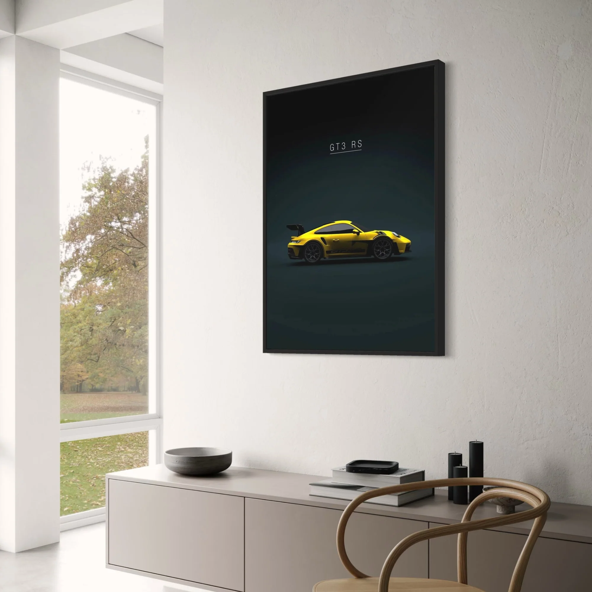 Porsche GT3 RS | Yellow Automotive Legend - Image 3