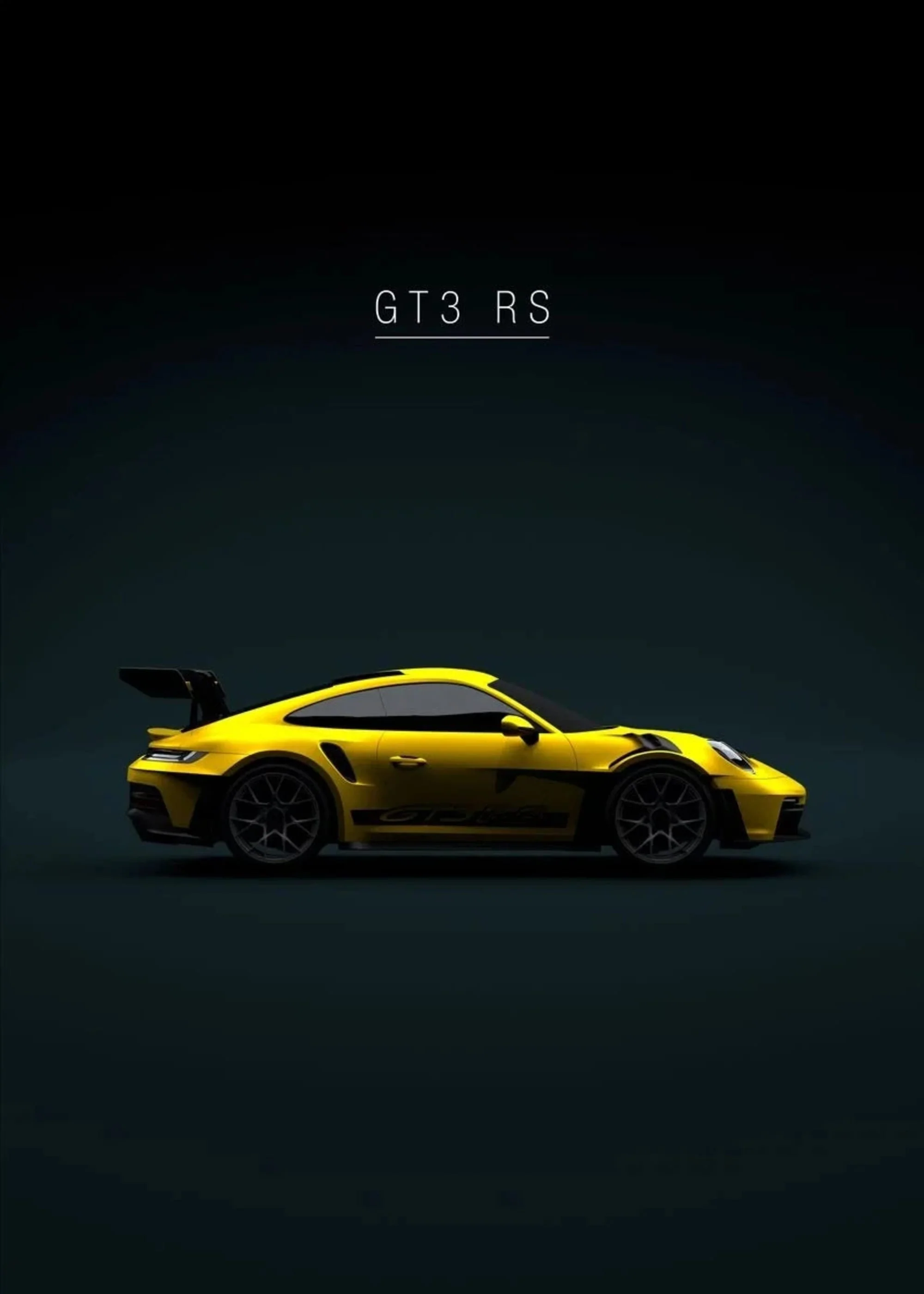 Porsche GT3 RS | Yellow Automotive Legend - Image 4