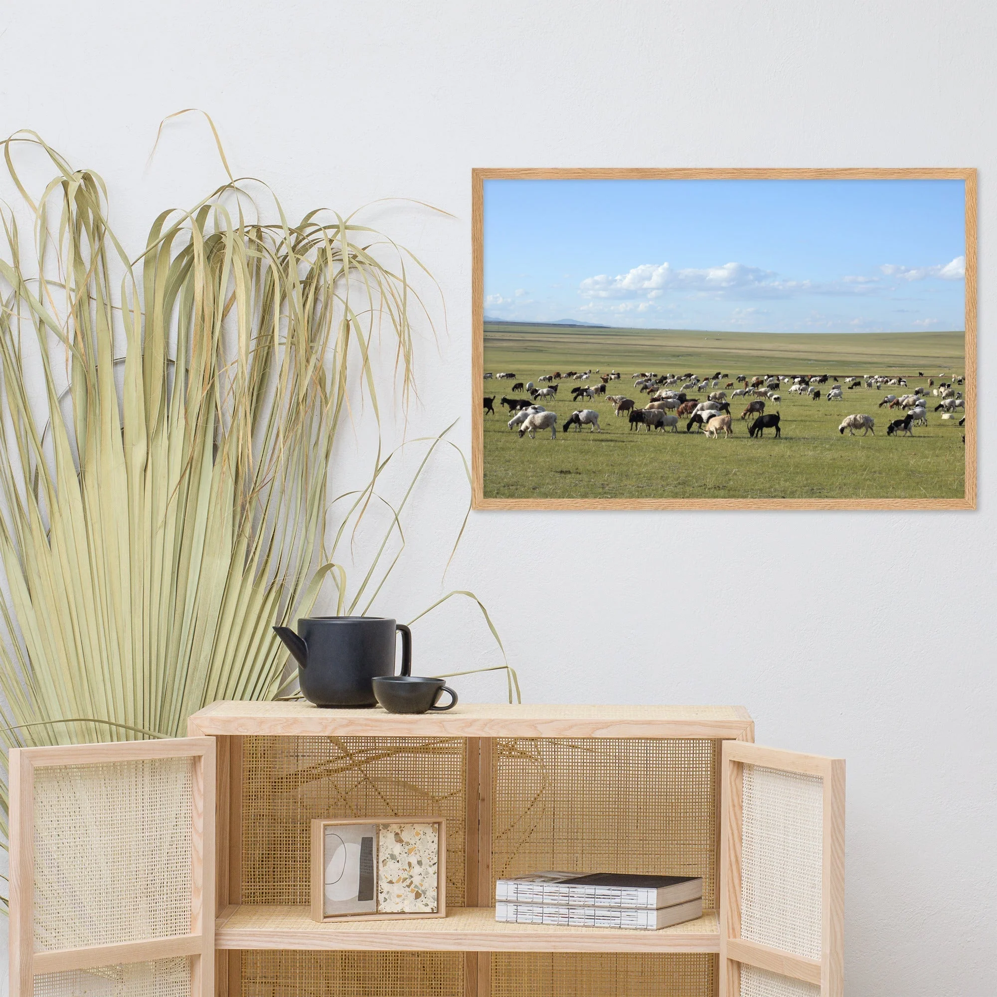 Mongolian Steppe Sheep Herd - Image 8