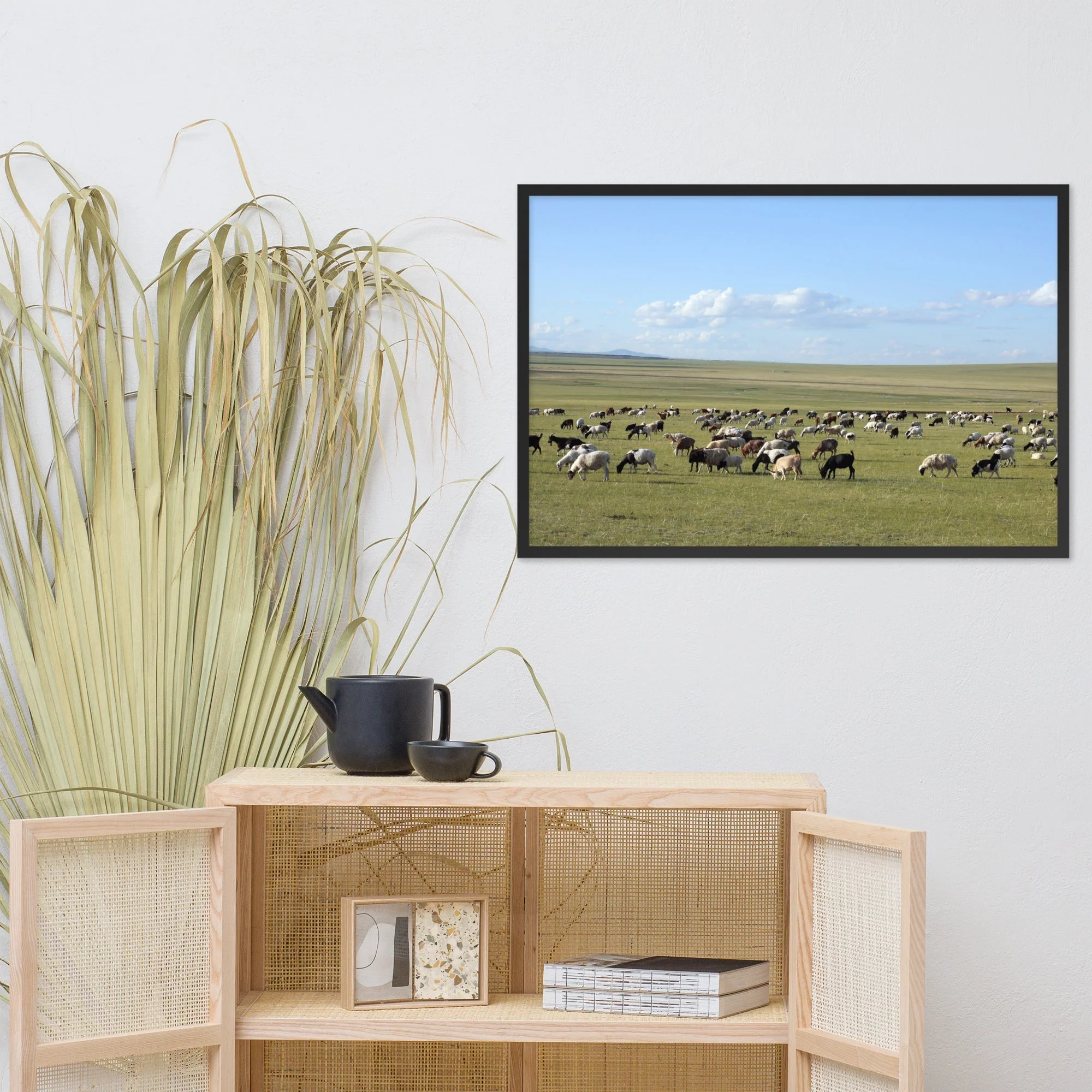 Mongolian Steppe Sheep Herd - Image 9