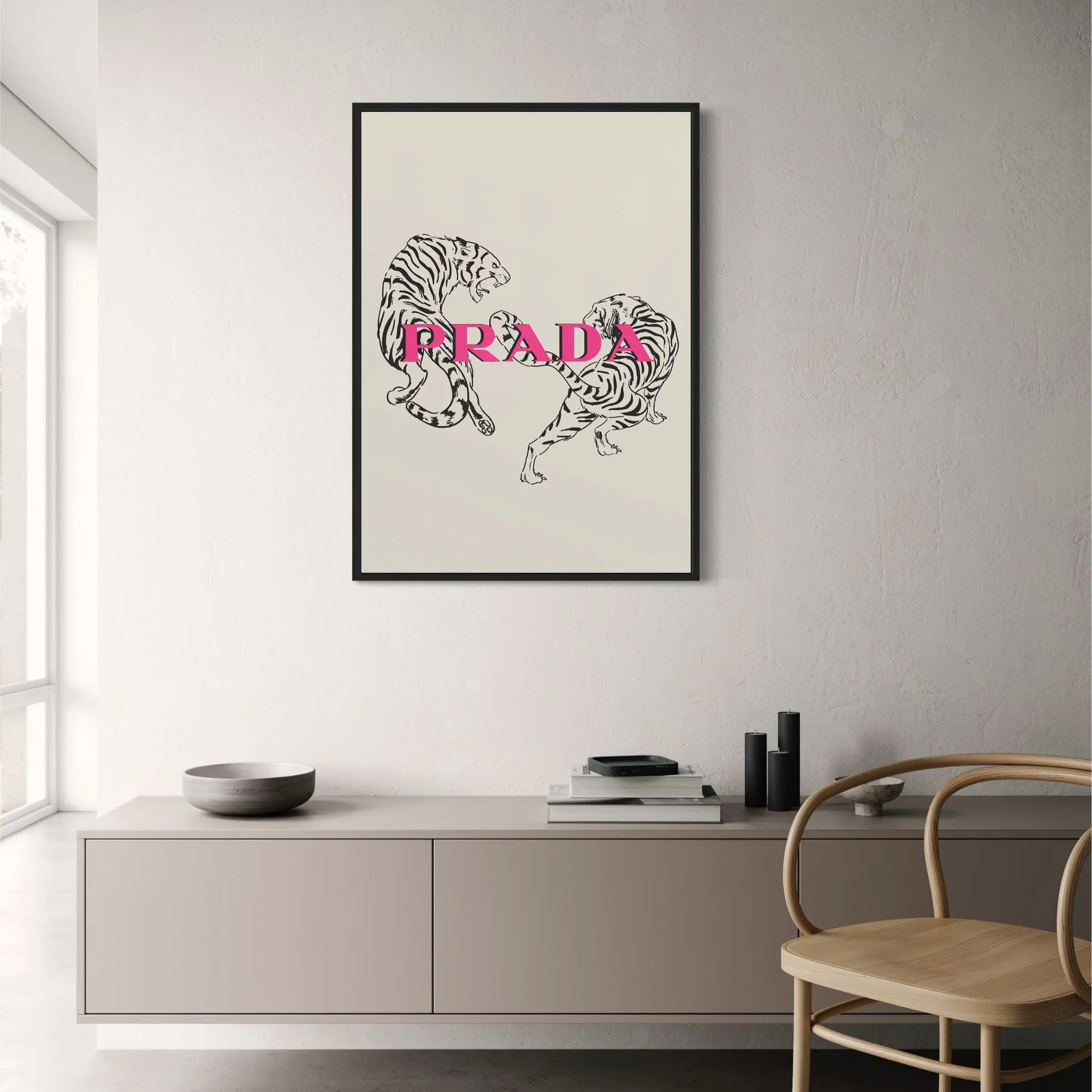 Prada Tiger | Fashion Art | Modern Luxury - Image 2