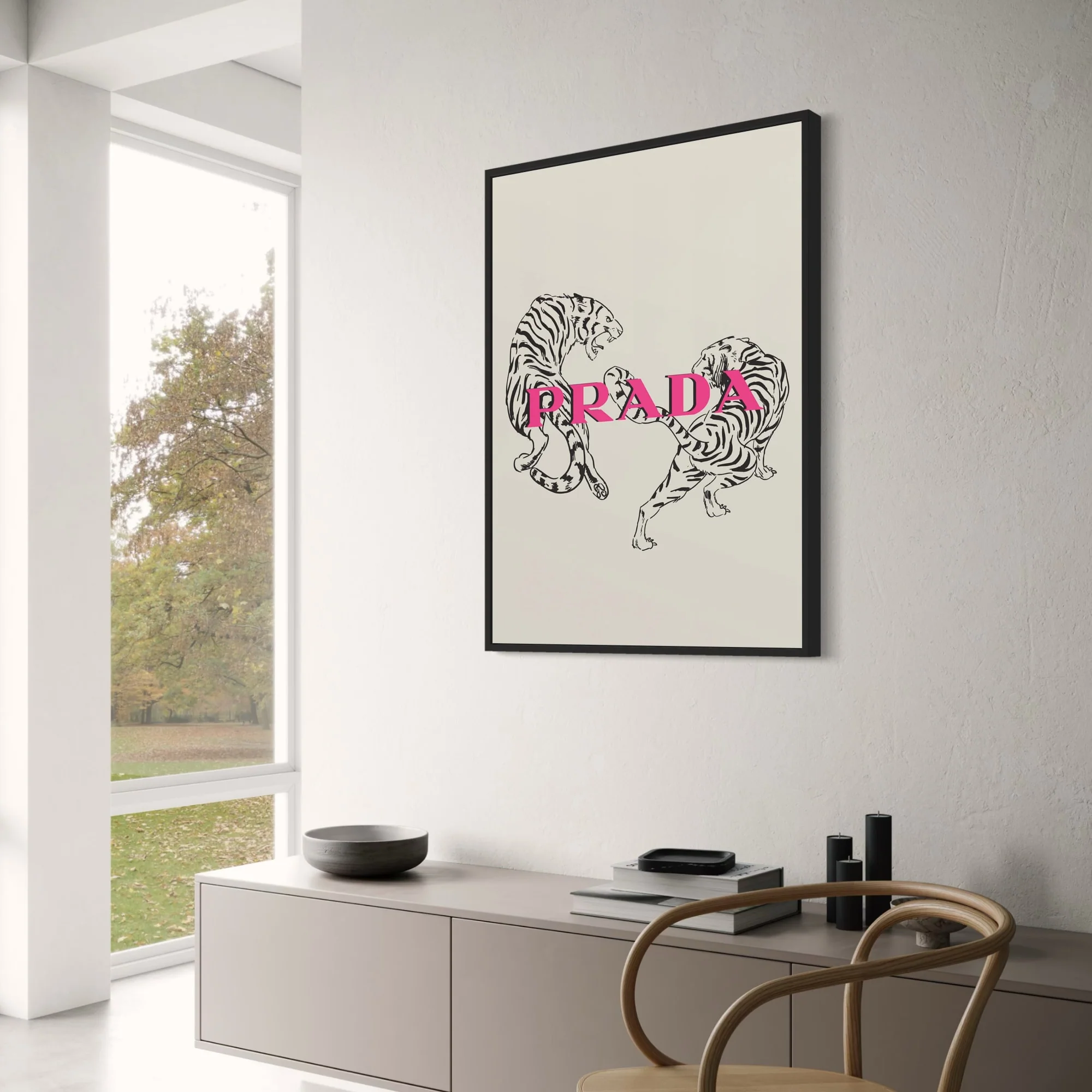 Prada Tiger | Fashion Art | Modern Luxury - Image 3
