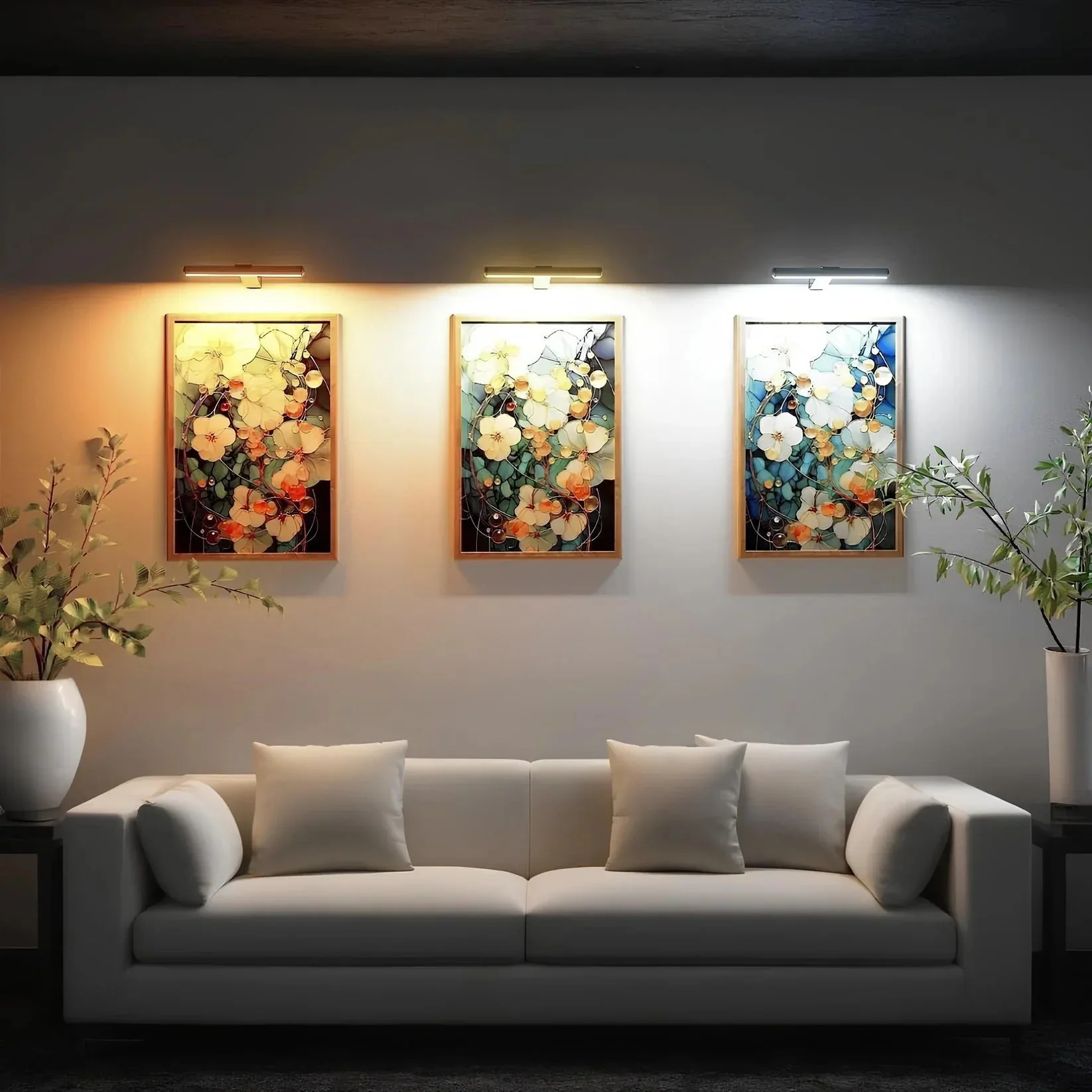 LED Wall Light | GLOW | Rechargeable with USB-C | Modern Nordic Design - Image 4