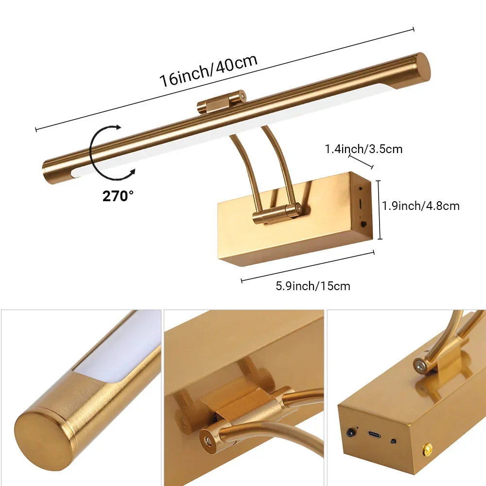 LED Wall Light | GLOW | Rechargeable with USB-C | Modern Nordic Design - Image 6