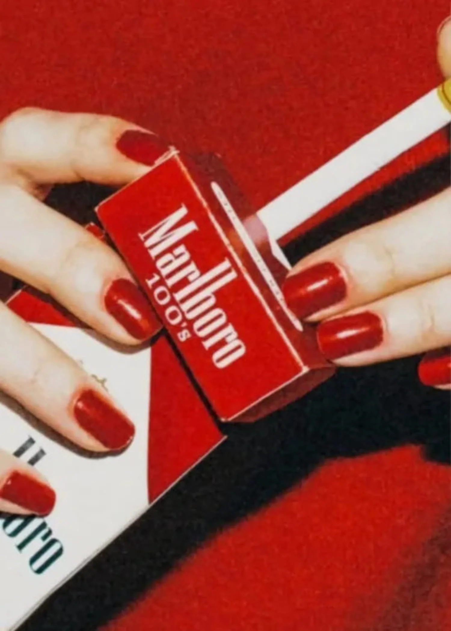 Red Fashion Marlboro Poster | Trendy Cigarette poster - Image 4