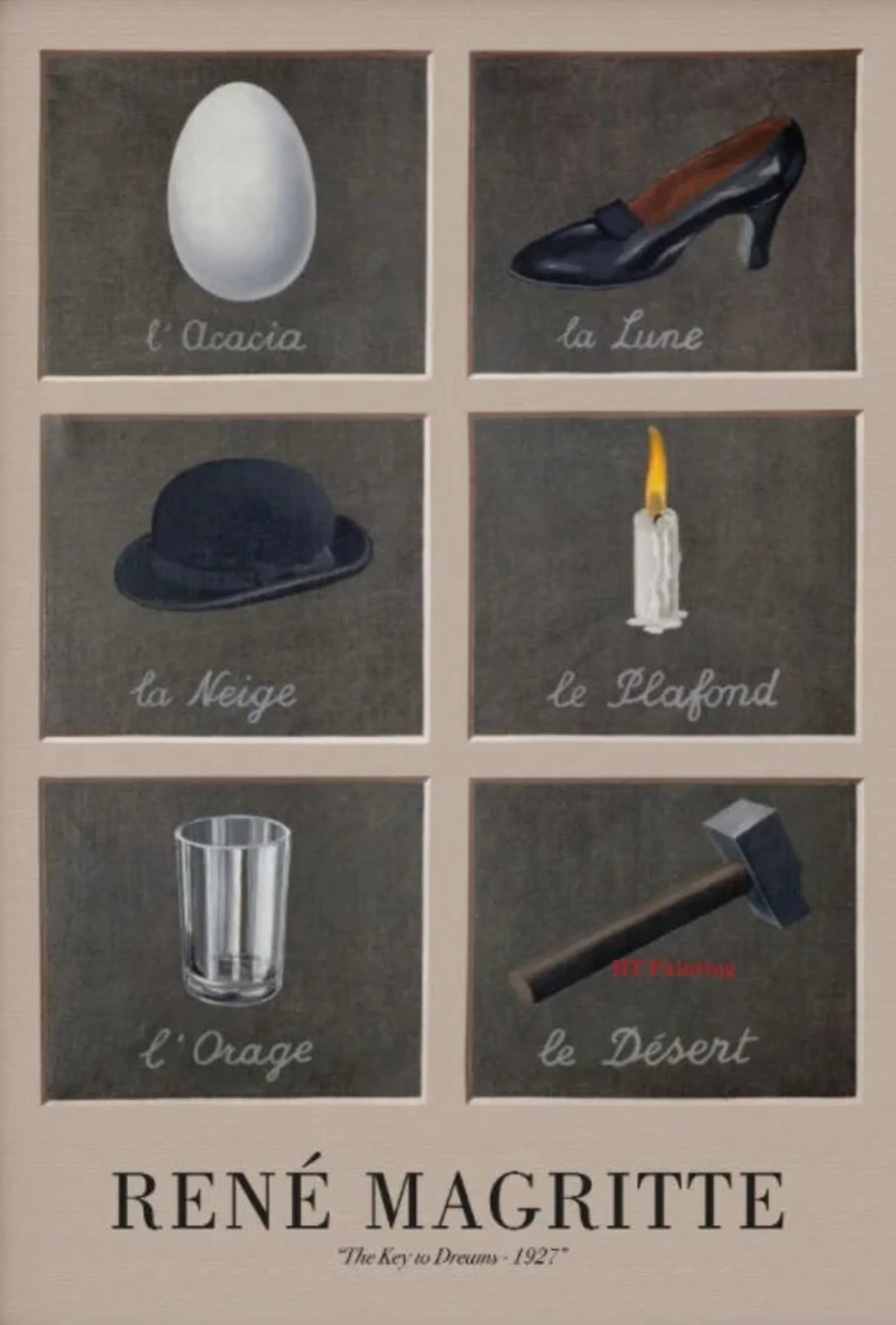 The Key To Dreams | Rene Magritte | Surrealism 1927 - Image 4