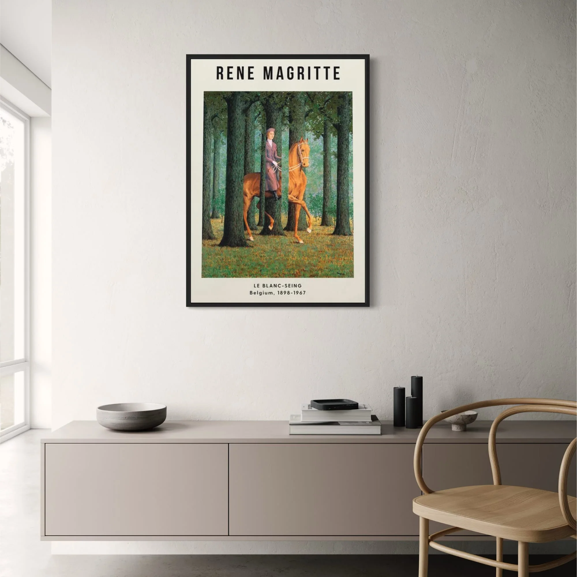 Le Blanc-Seing | Rene Magritte | Surrealist Art - Image 2