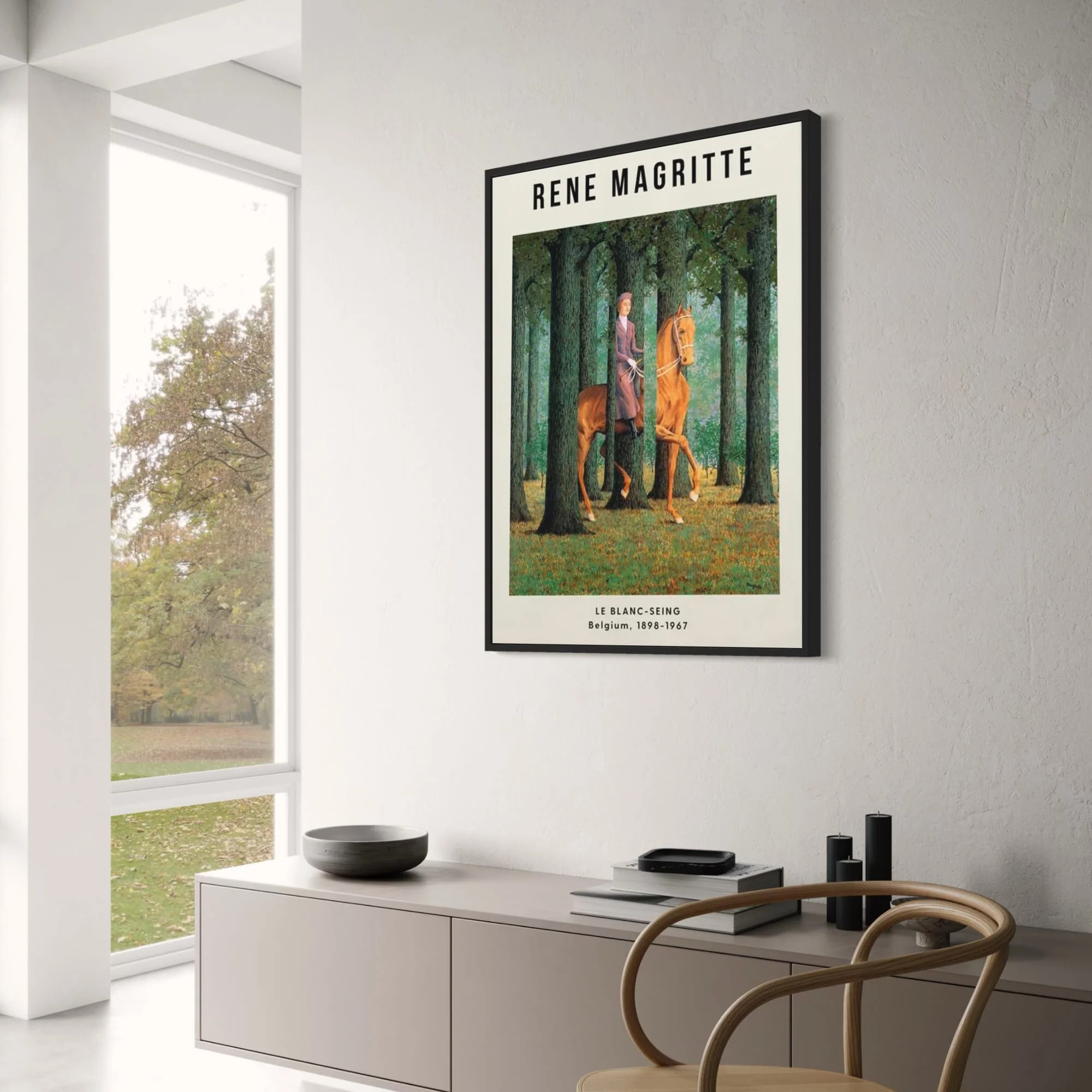 Le Blanc-Seing | Rene Magritte | Surrealist Art - Image 3