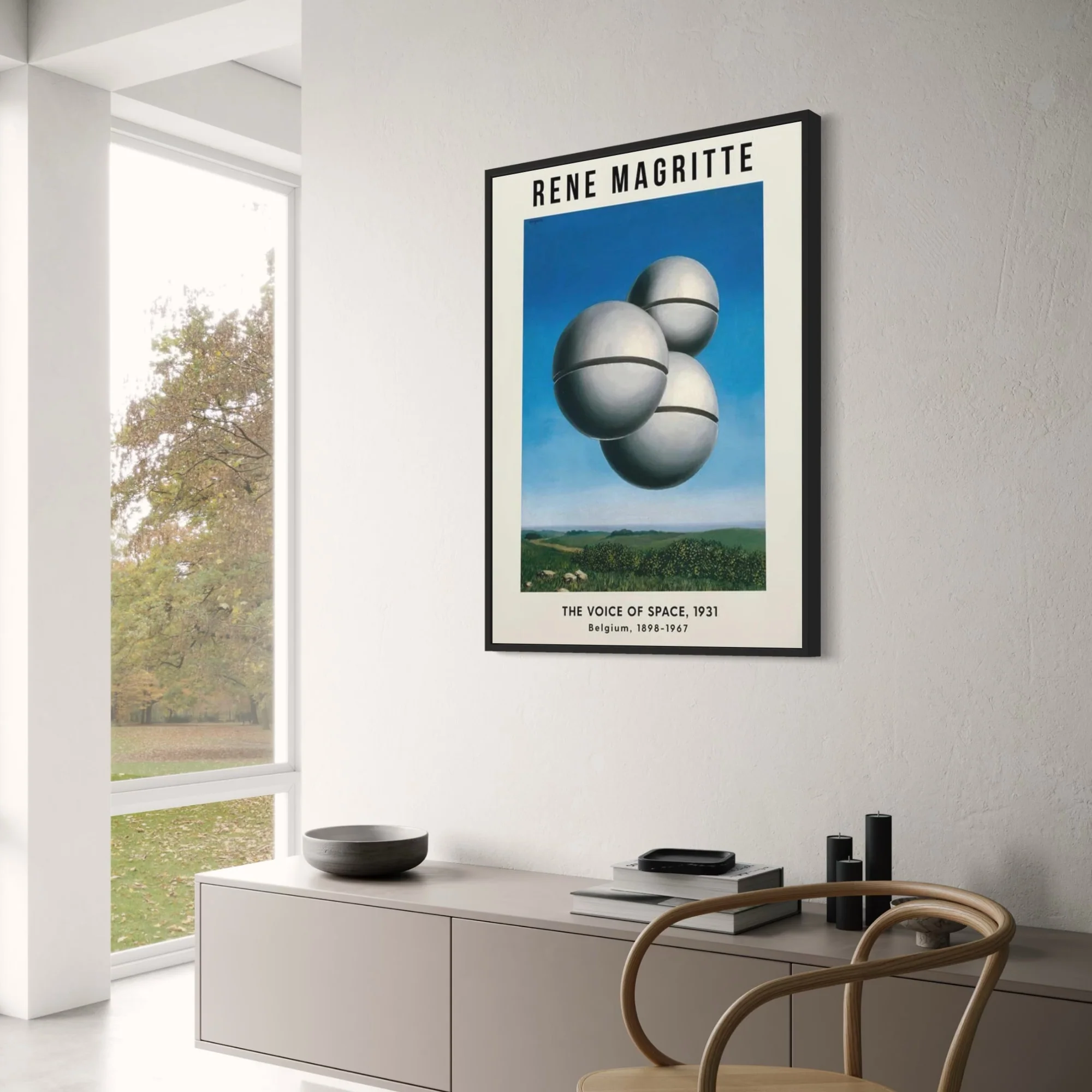 Rene Magritte | The Voice of Space | Surrealist Art - Image 3