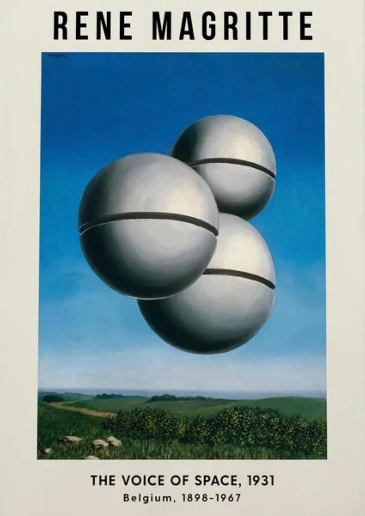 Rene Magritte | The Voice of Space | Surrealist Art - Image 4