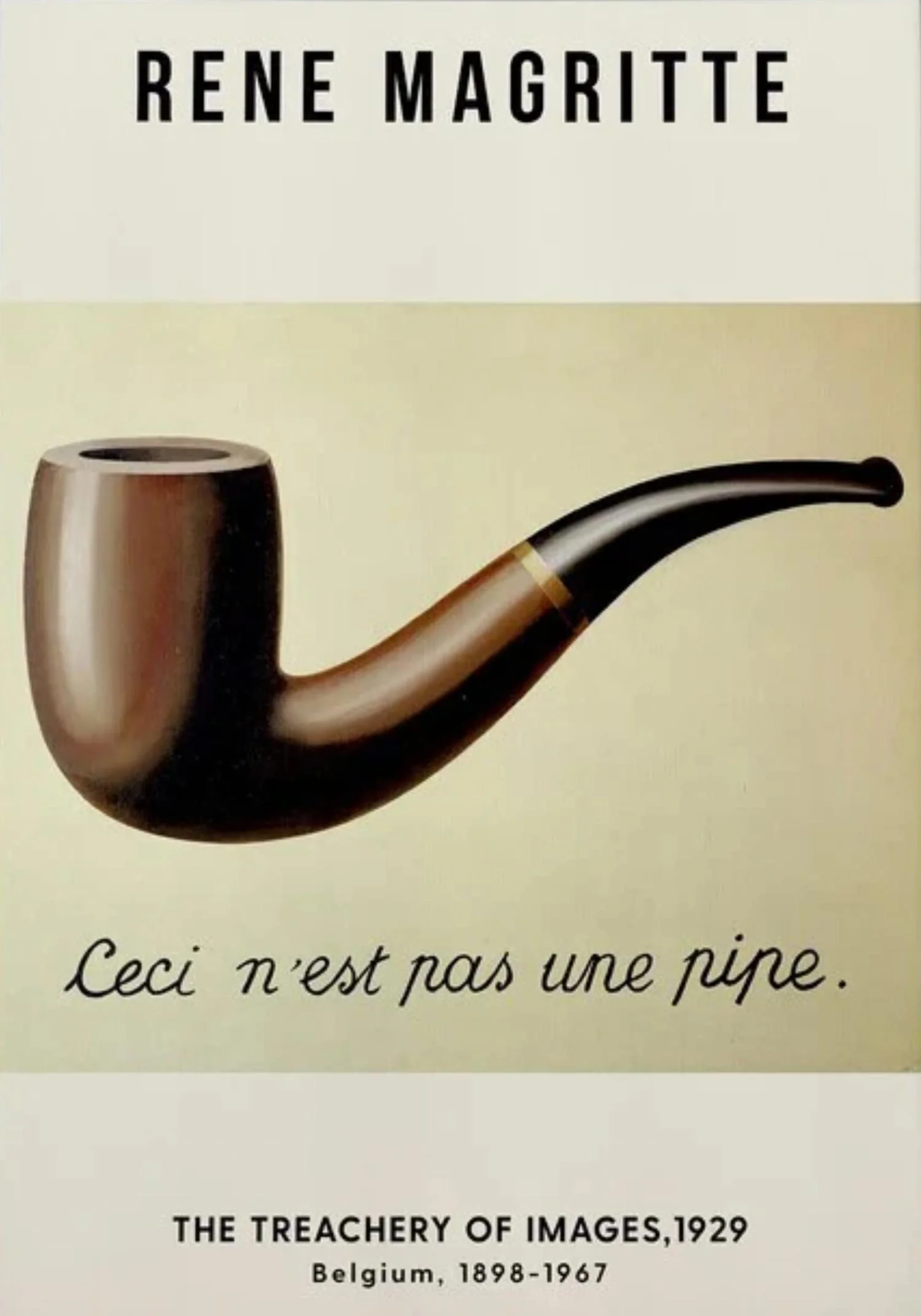 Rene Magritte | The Treachery of Images | Surrealist Art - Image 4