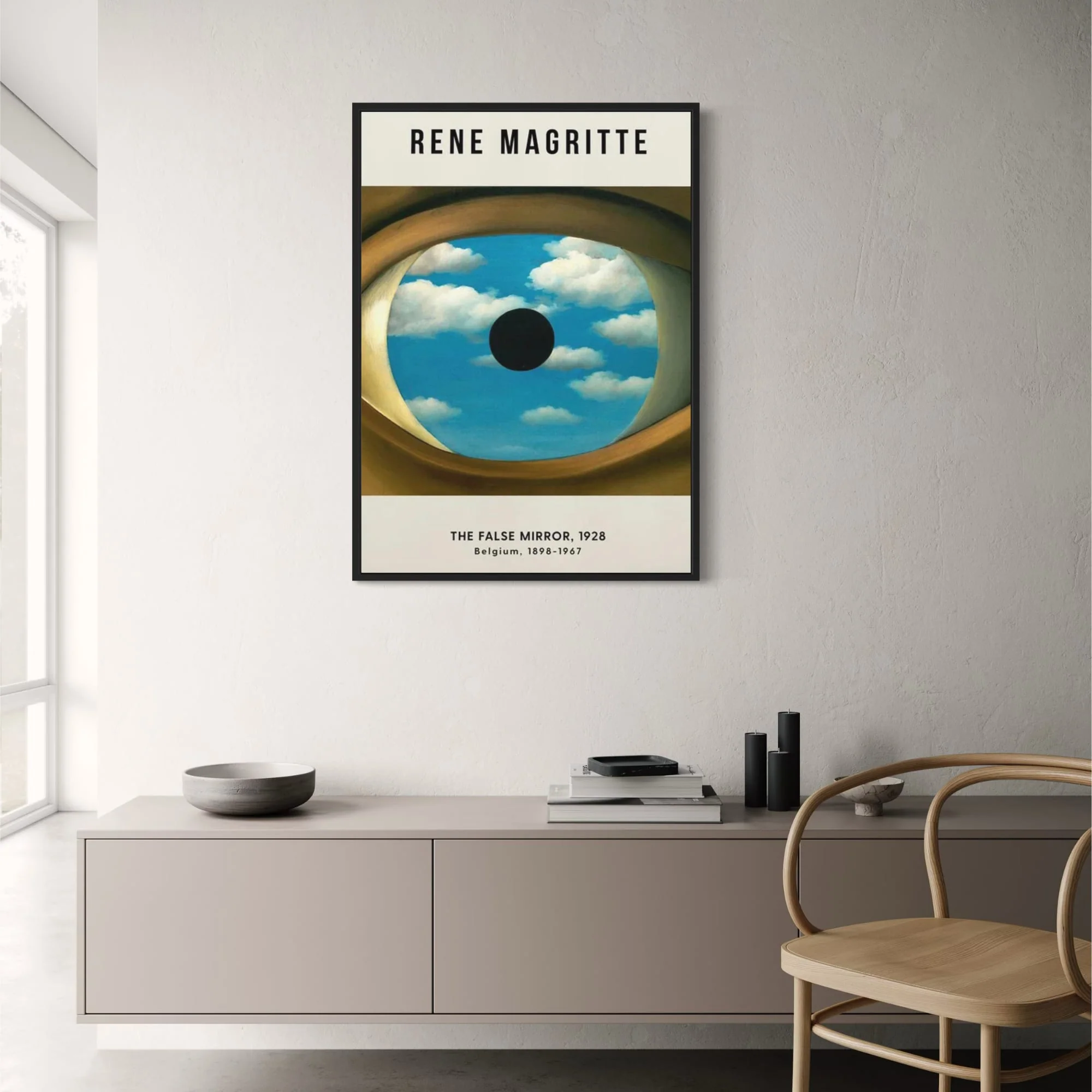 The False Mirror | Rene Magritte | Surrealist Eye - Image 2