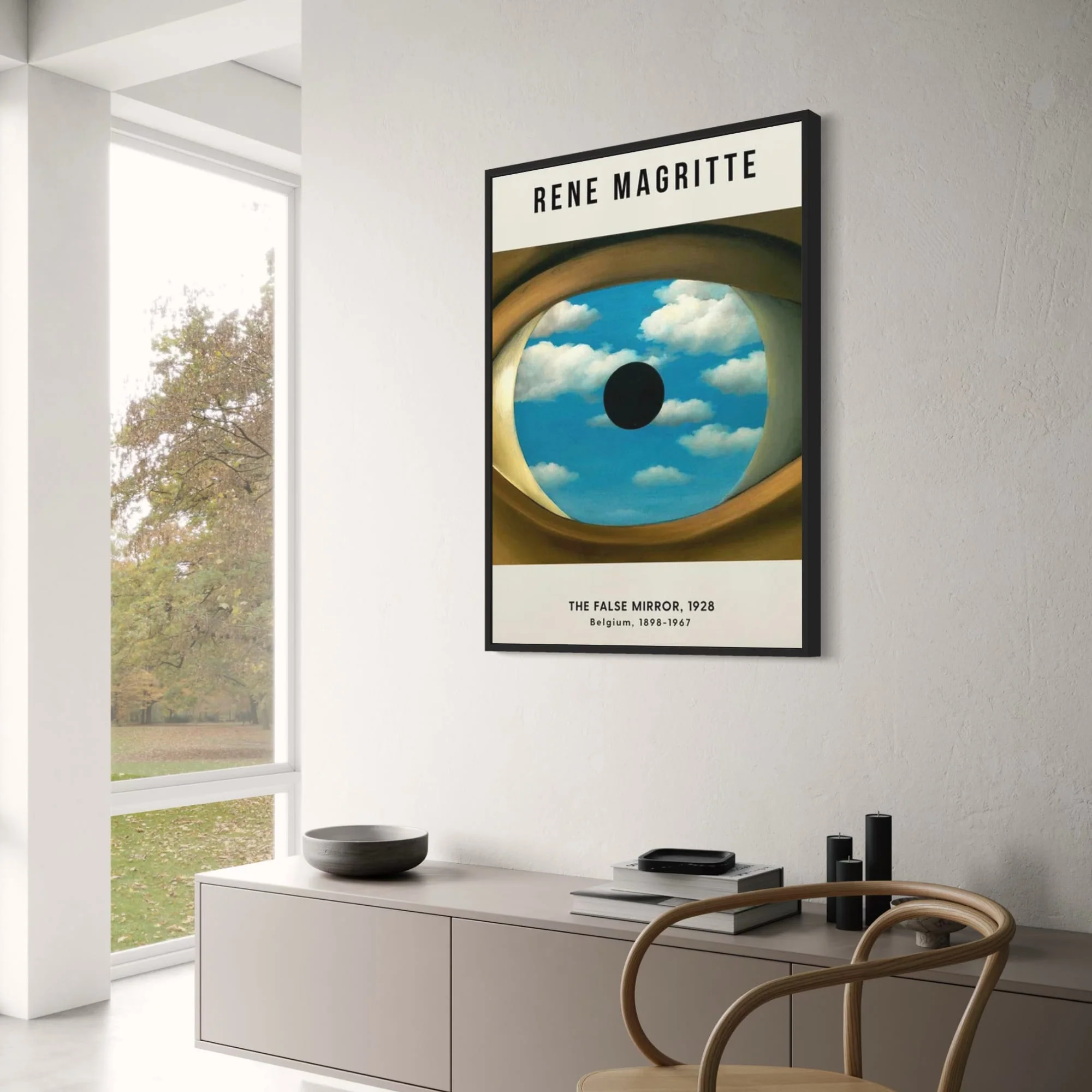 The False Mirror | Rene Magritte | Surrealist Eye - Image 3