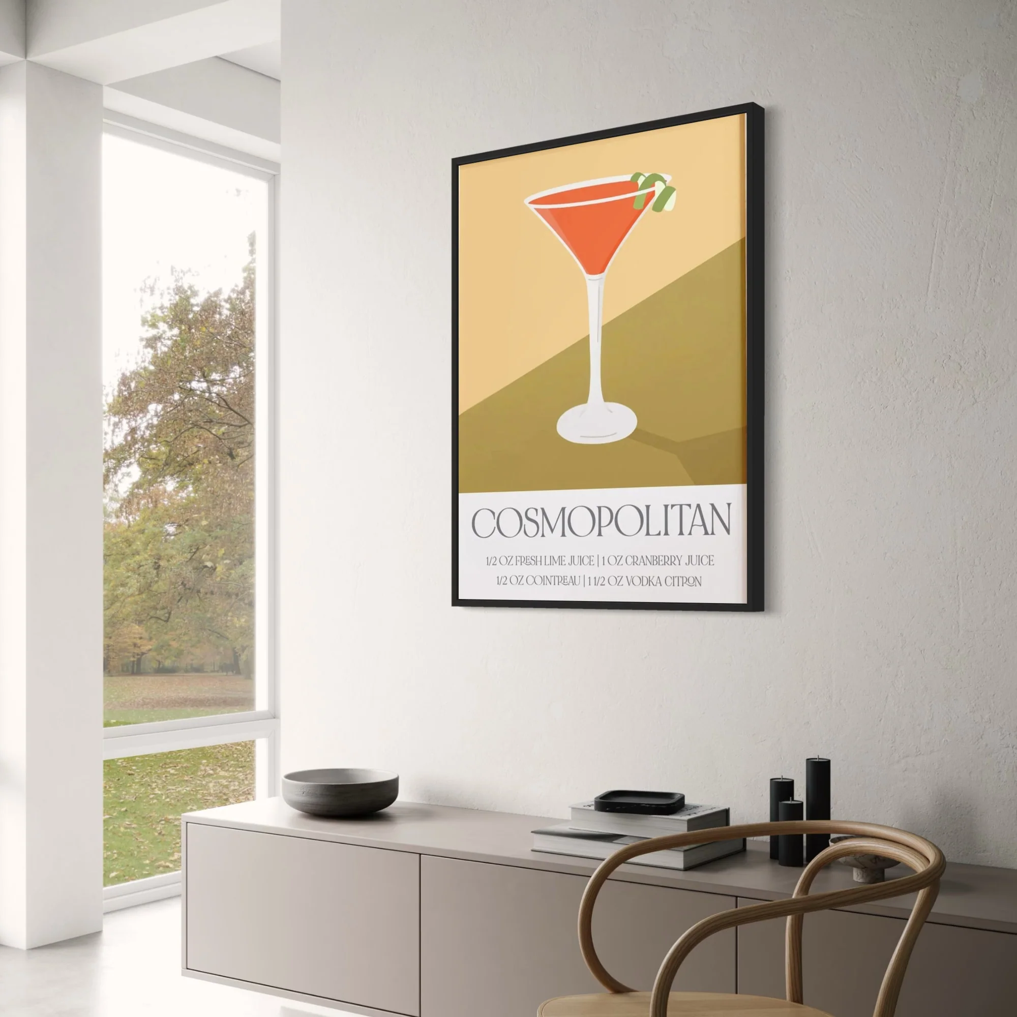 Modern Cosmopolitan | Cocktail Recipe Art - Image 3