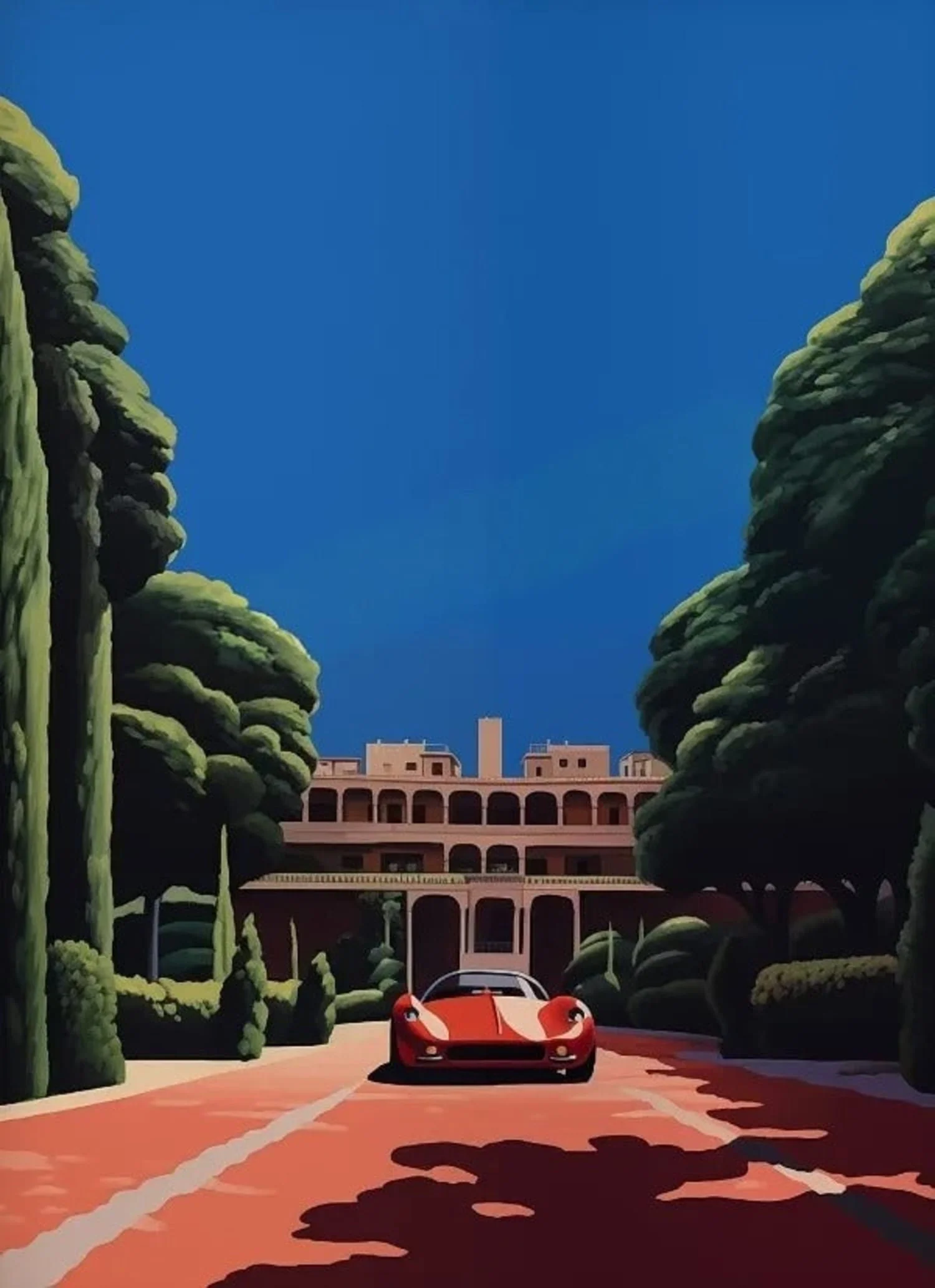 Hiroshi Nagai | Vaporwave Tropical Beach City - Image 4