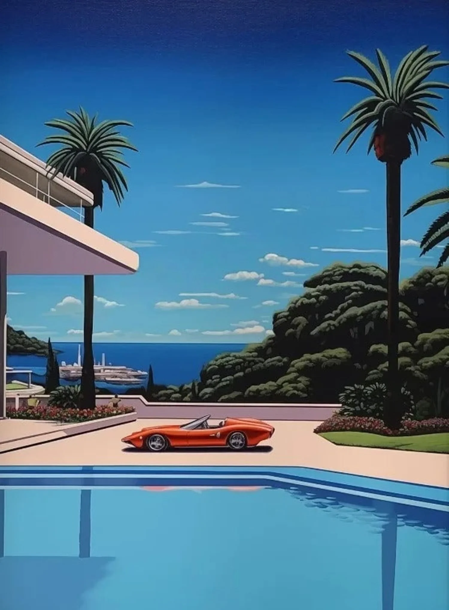Hiroshi Nagai | Vaporwave Beach City - Image 4