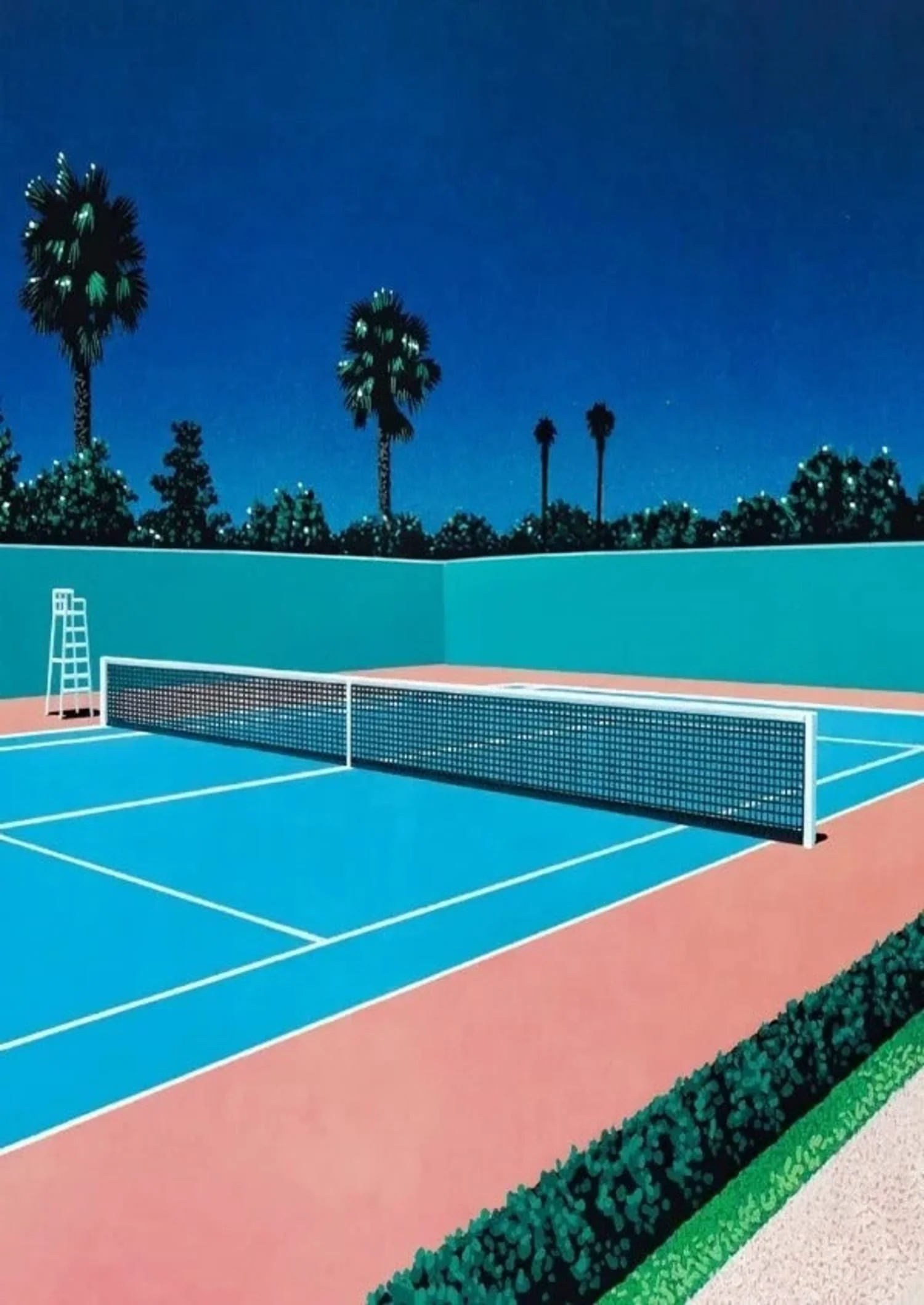 Hiroshi Nagai | Retro Vaporwave Beach City - Image 4