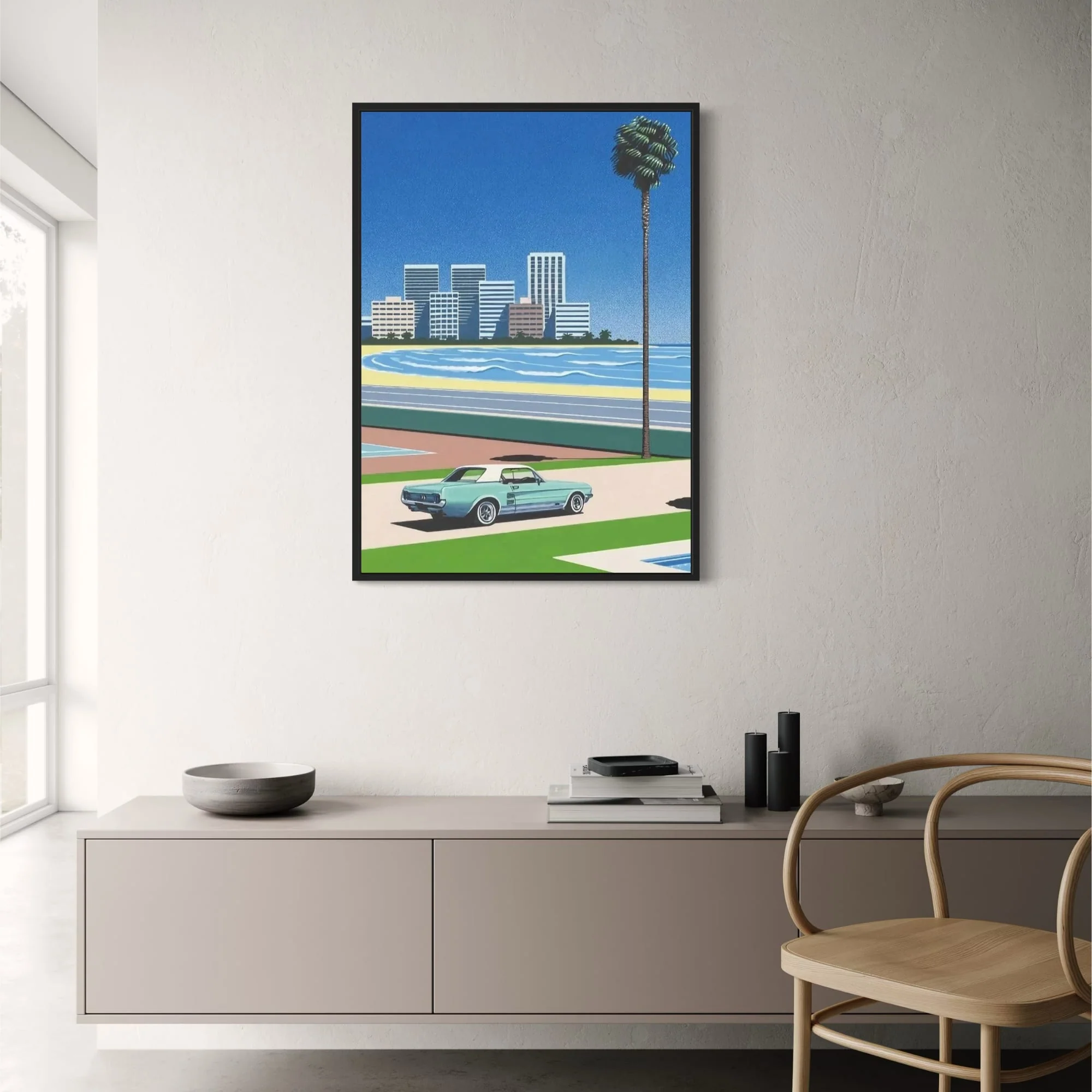 Hiroshi Nagai | Retro Vaporwave | Tropical Beach City - Image 2