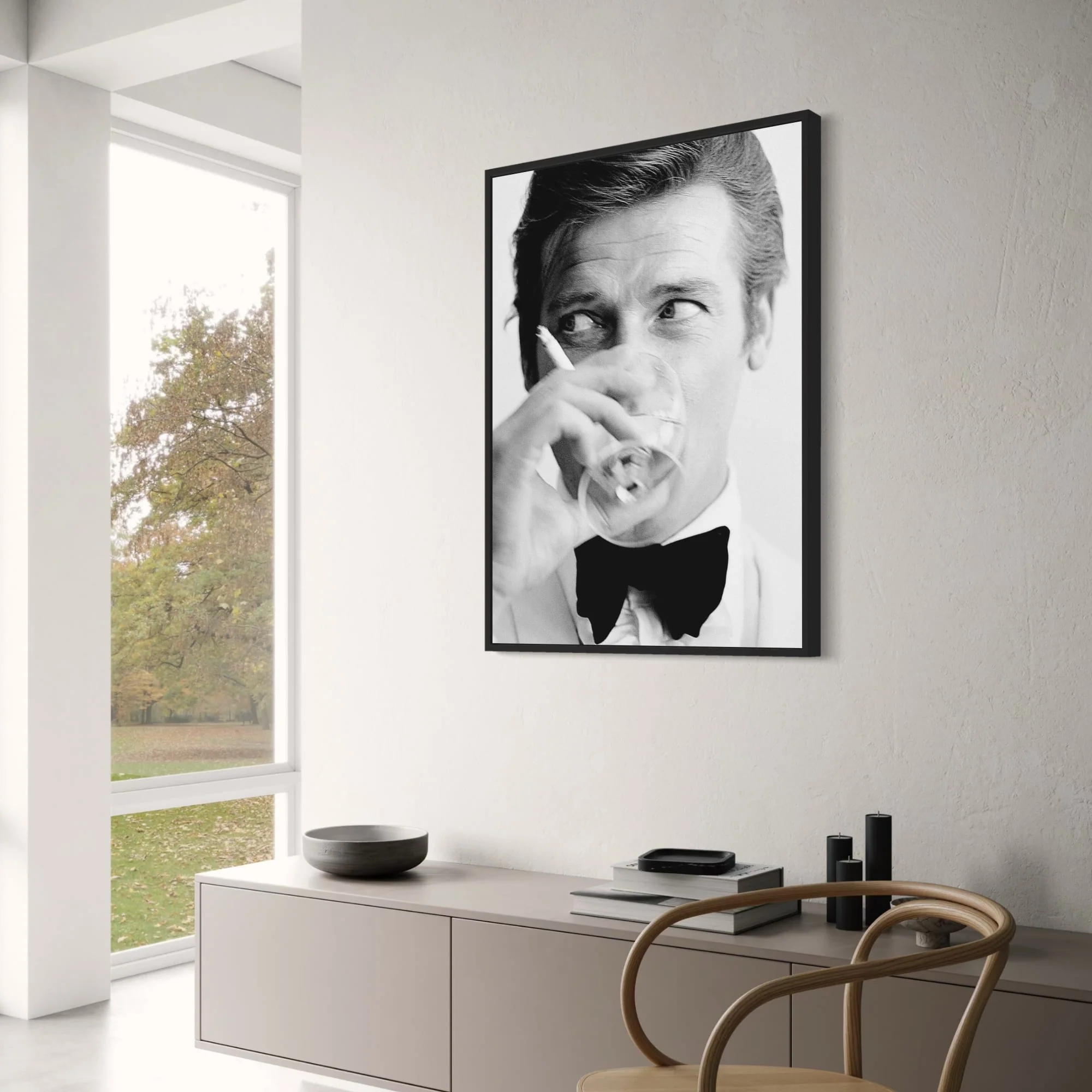 Roger Moore | Classic B&W | James Bond Era - Image 3
