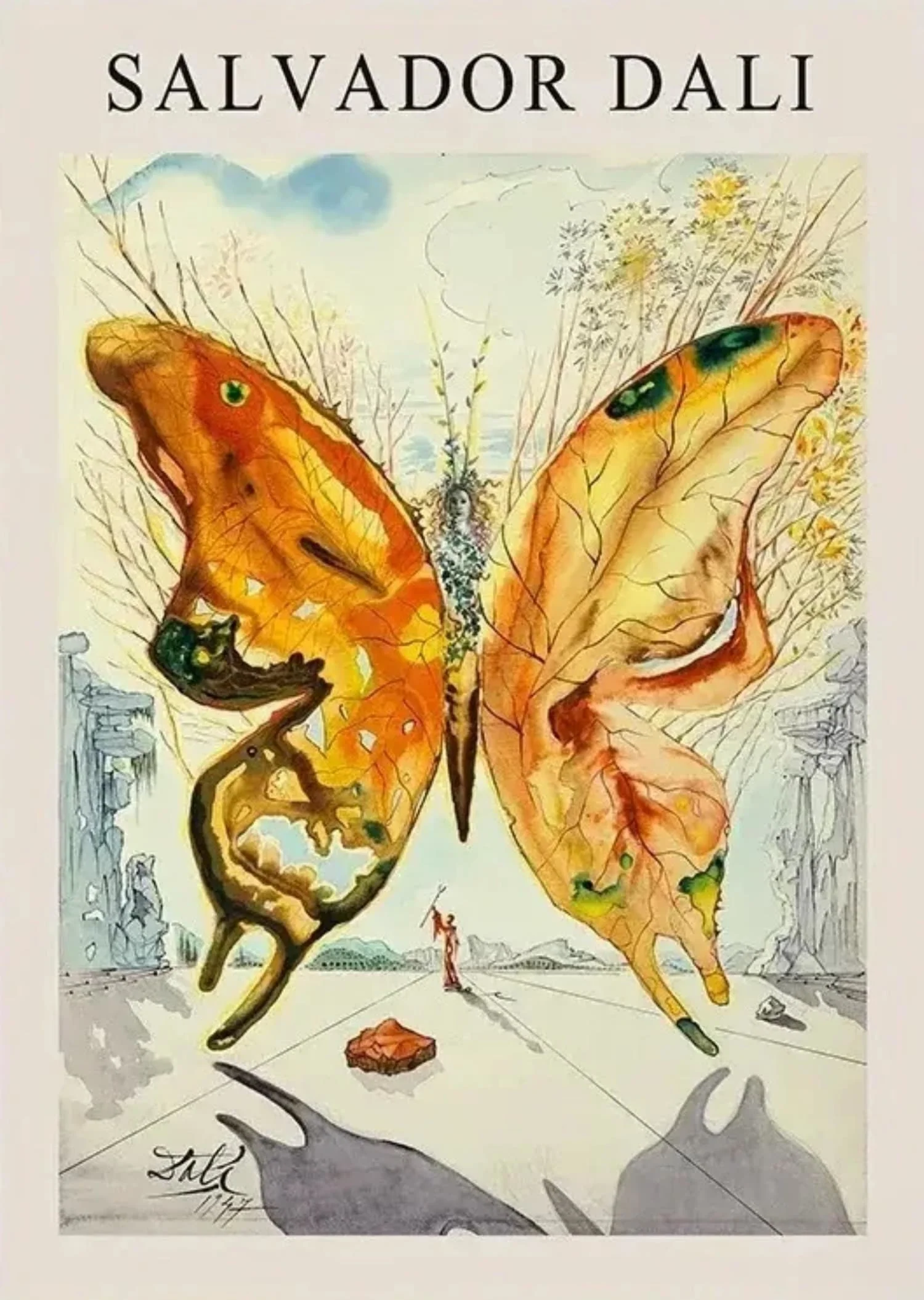 Salvador Dali | Surrealism | Butterflies Series 1950 - Image 4