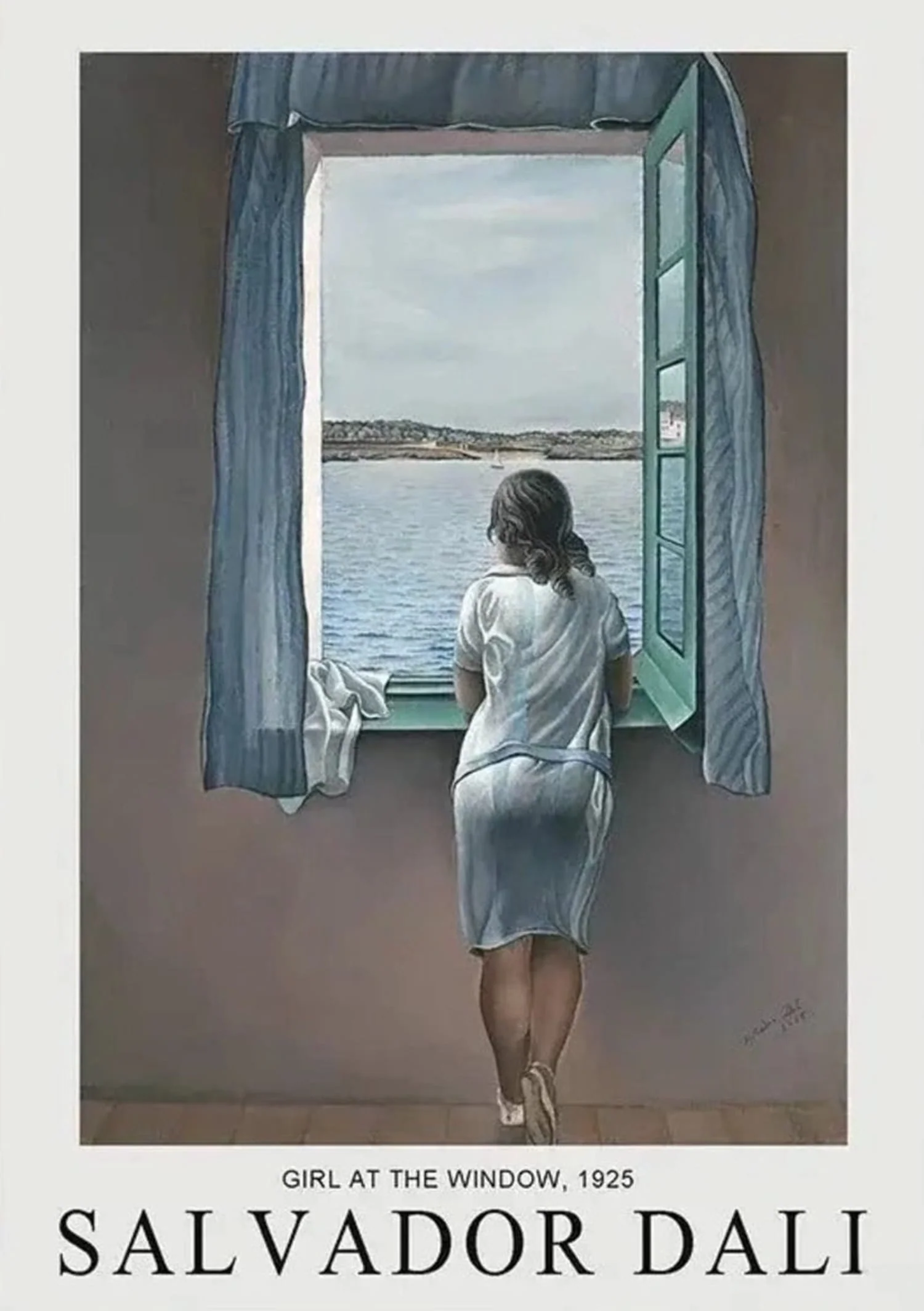 Salvador Dali | Surrealism | Girl at the Window 1925 - Image 4