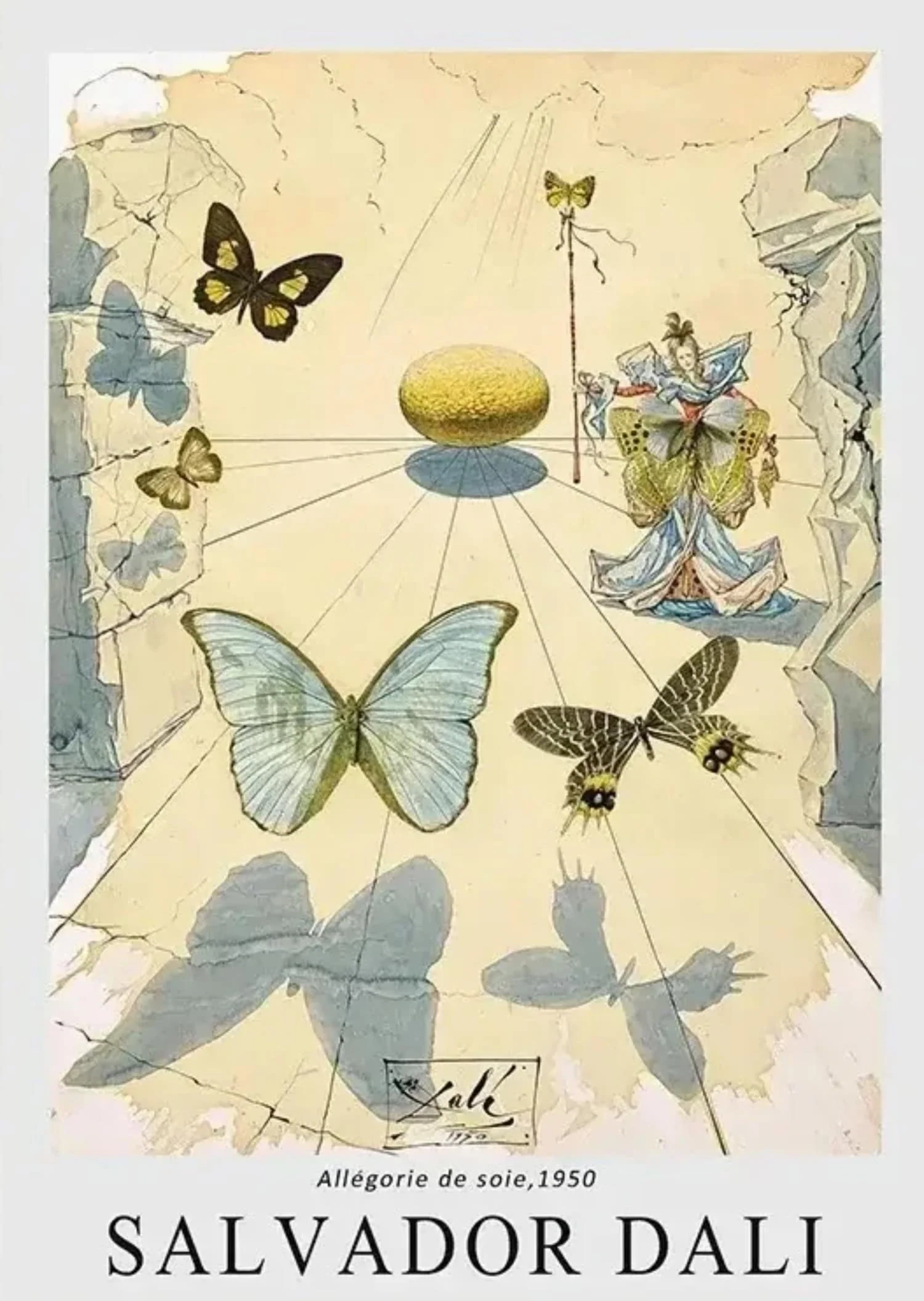 Salvador Dali | Surrealism | Butterflies 1950 - Image 4