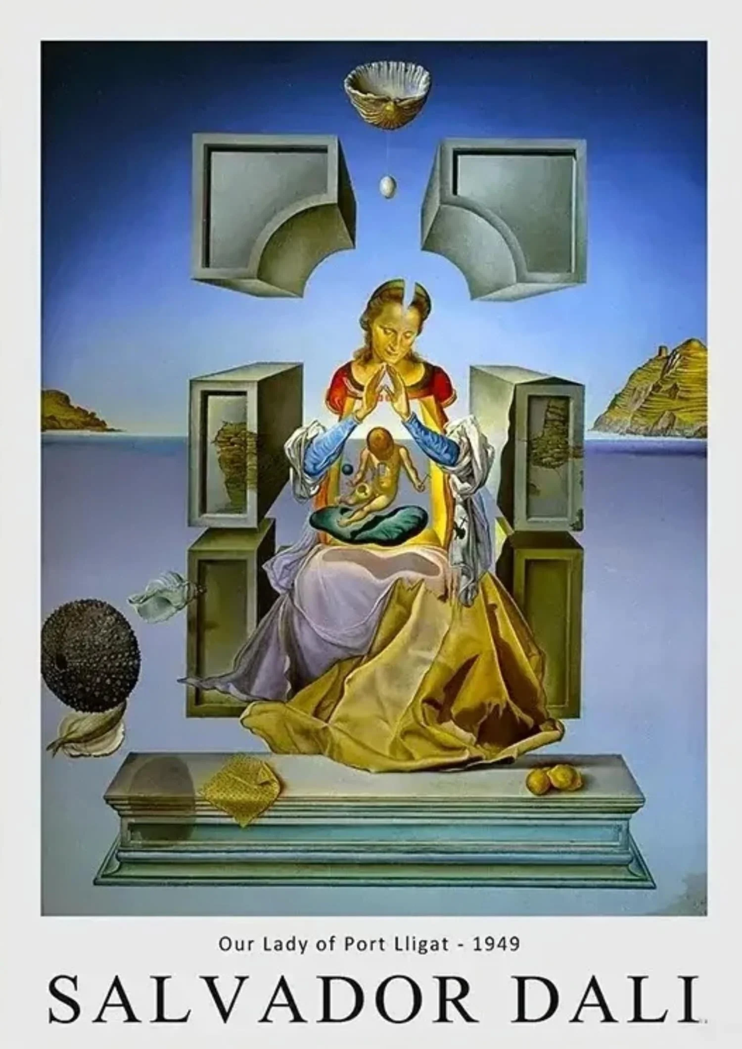 Our Lady Of Port Lligat 1949 | Surrealism by Salvador Dali - Image 4