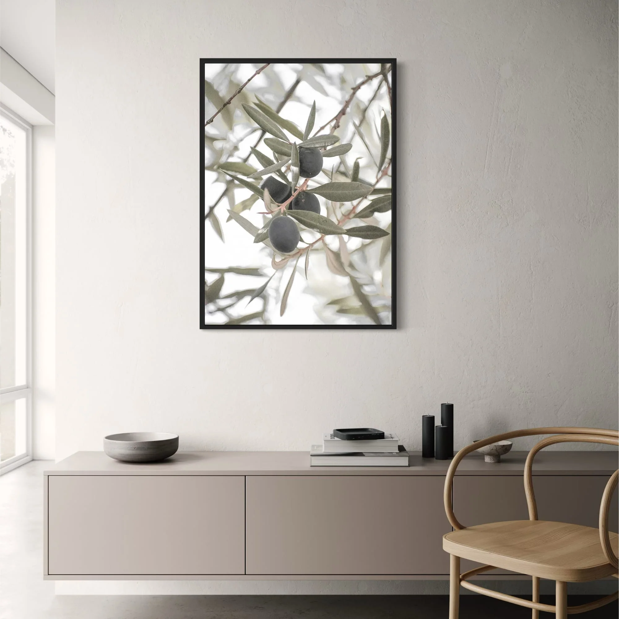 Olive Garden Landscape | Tranquil Mediterranean Scene - Image 2