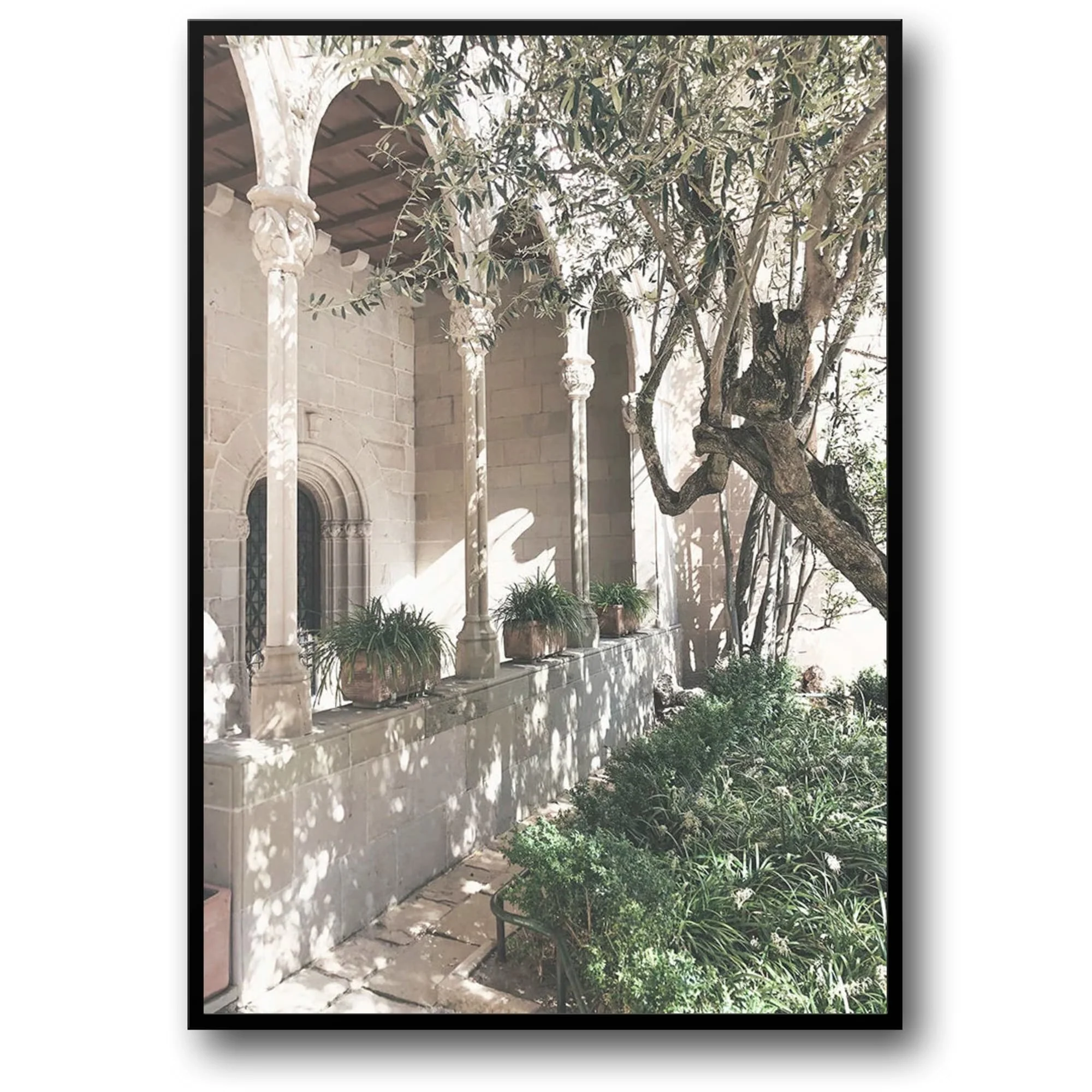 Italy Arches & Leaves | Olive Garden Scene