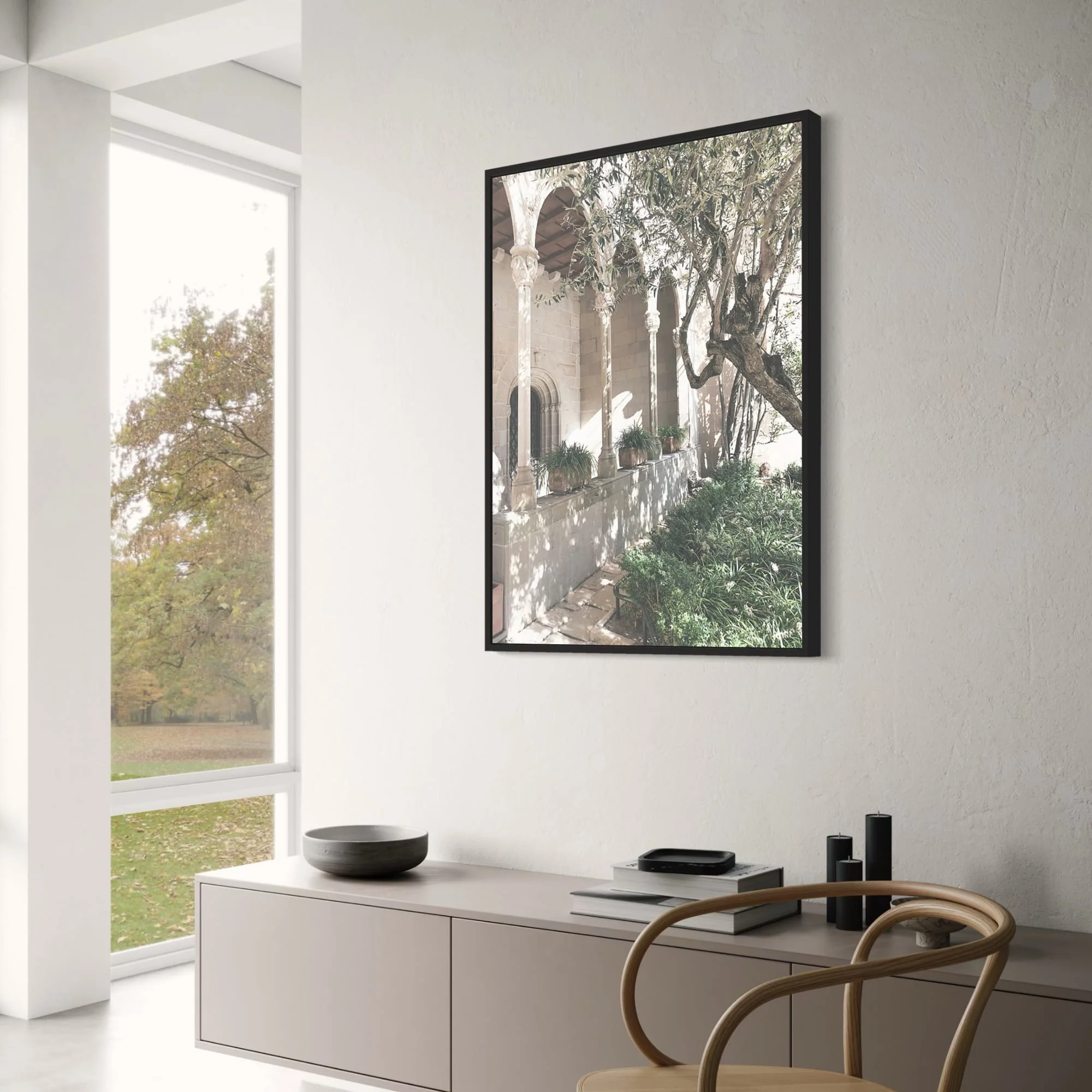 Italy Arches & Leaves | Olive Garden Scene - Image 3