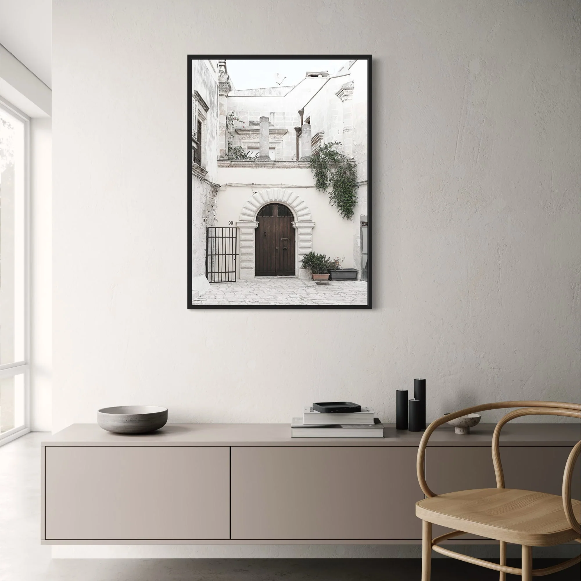 Olive Garden Courtyard | Serene Italy Scene - Image 2