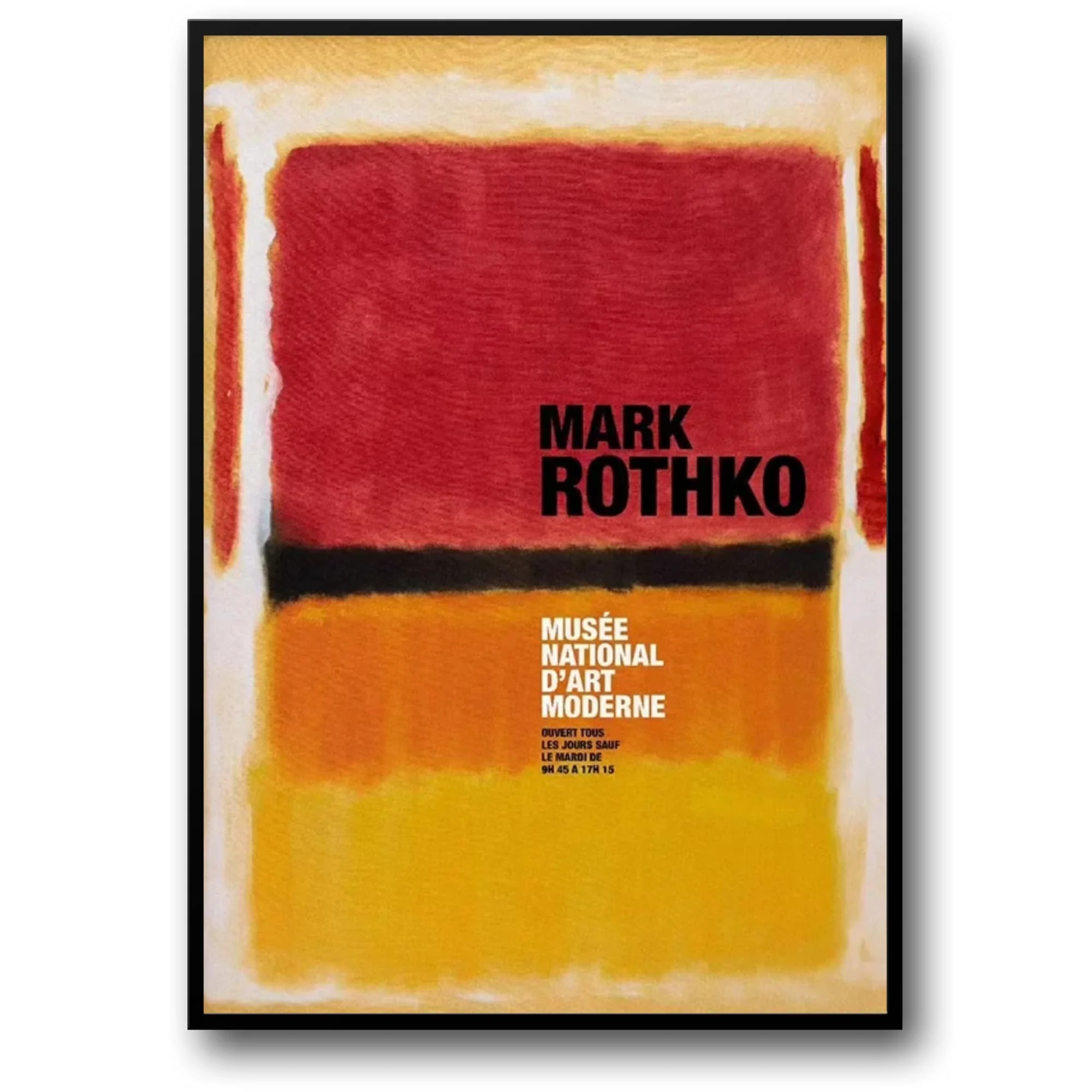 Mark Rothko | Violet, Orange, and Red Abstract