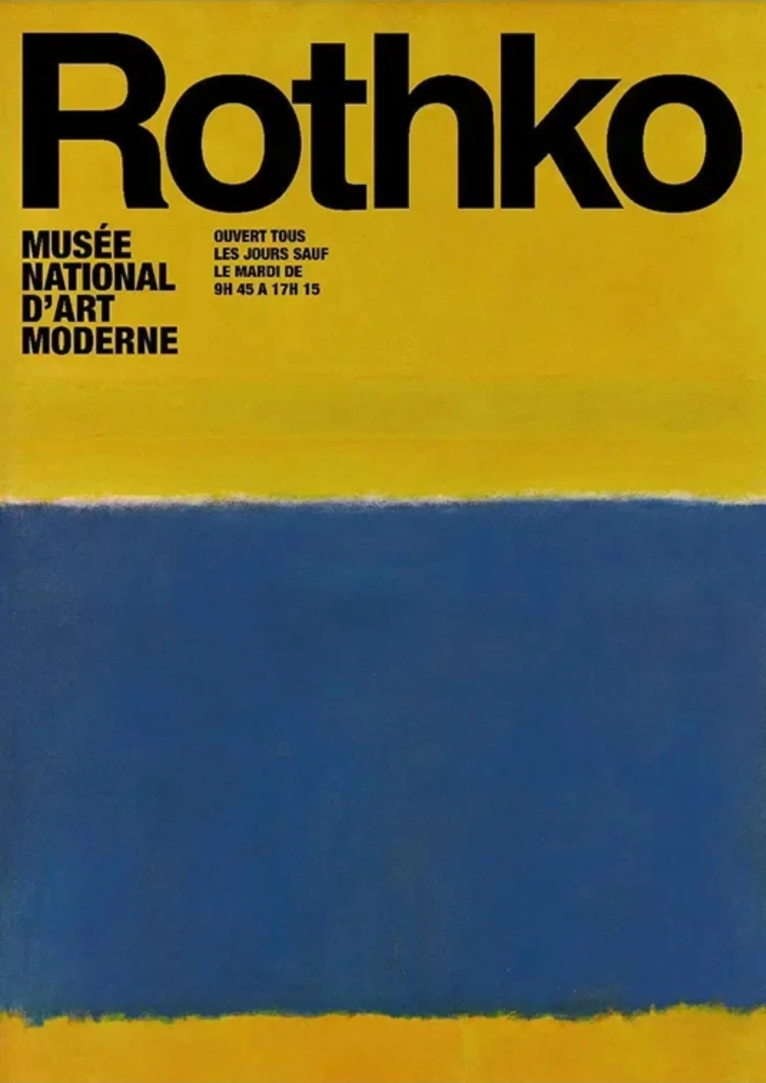 Mark Rothko | Blue on Yellow Abstract - Image 4