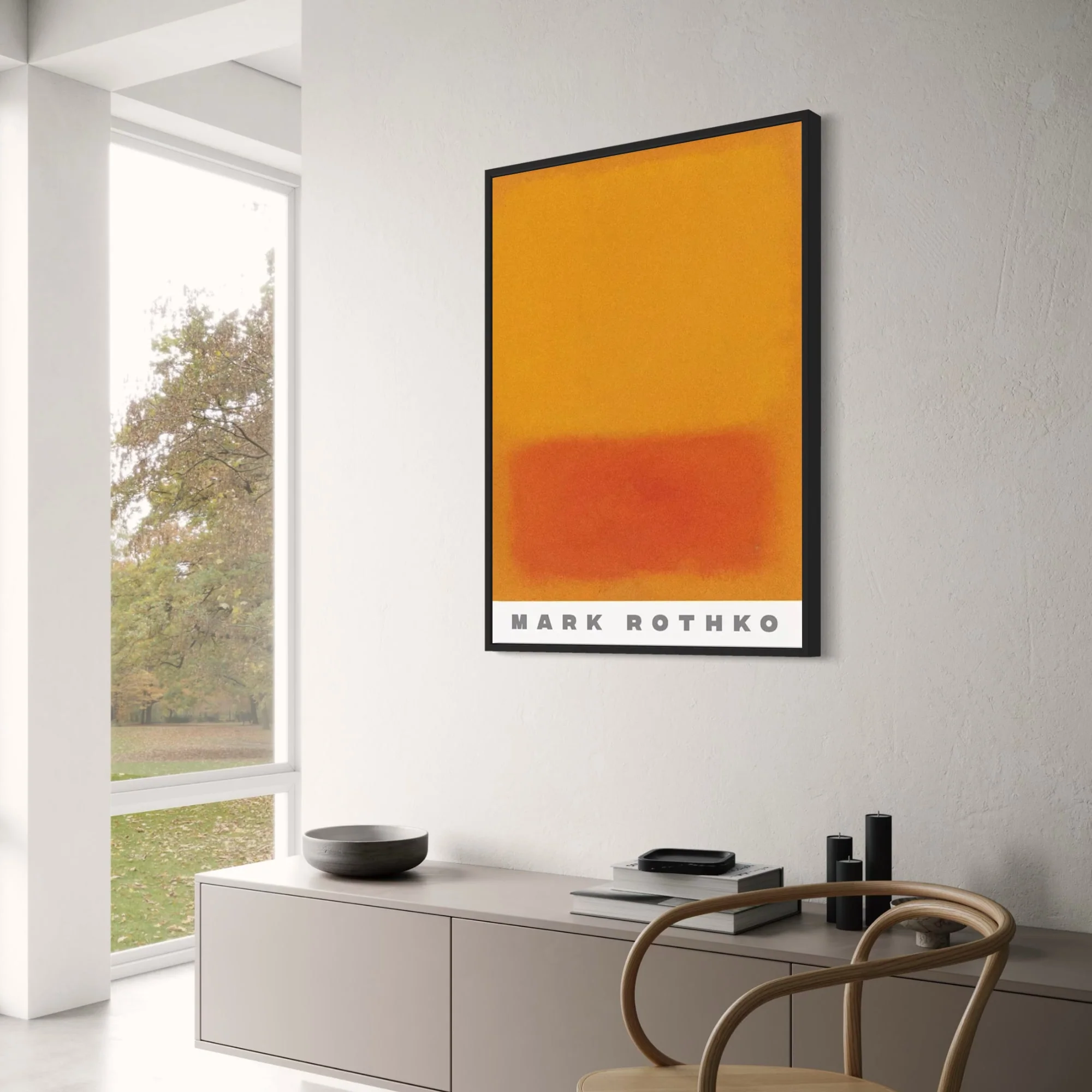 Mark Rothko | Untitled 1968 | Vibrant Abstract Color Blocks - Image 3