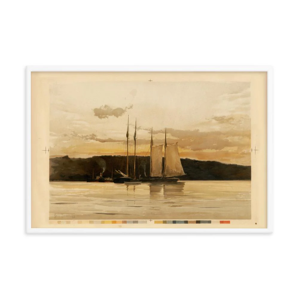 Ships in the Sunset