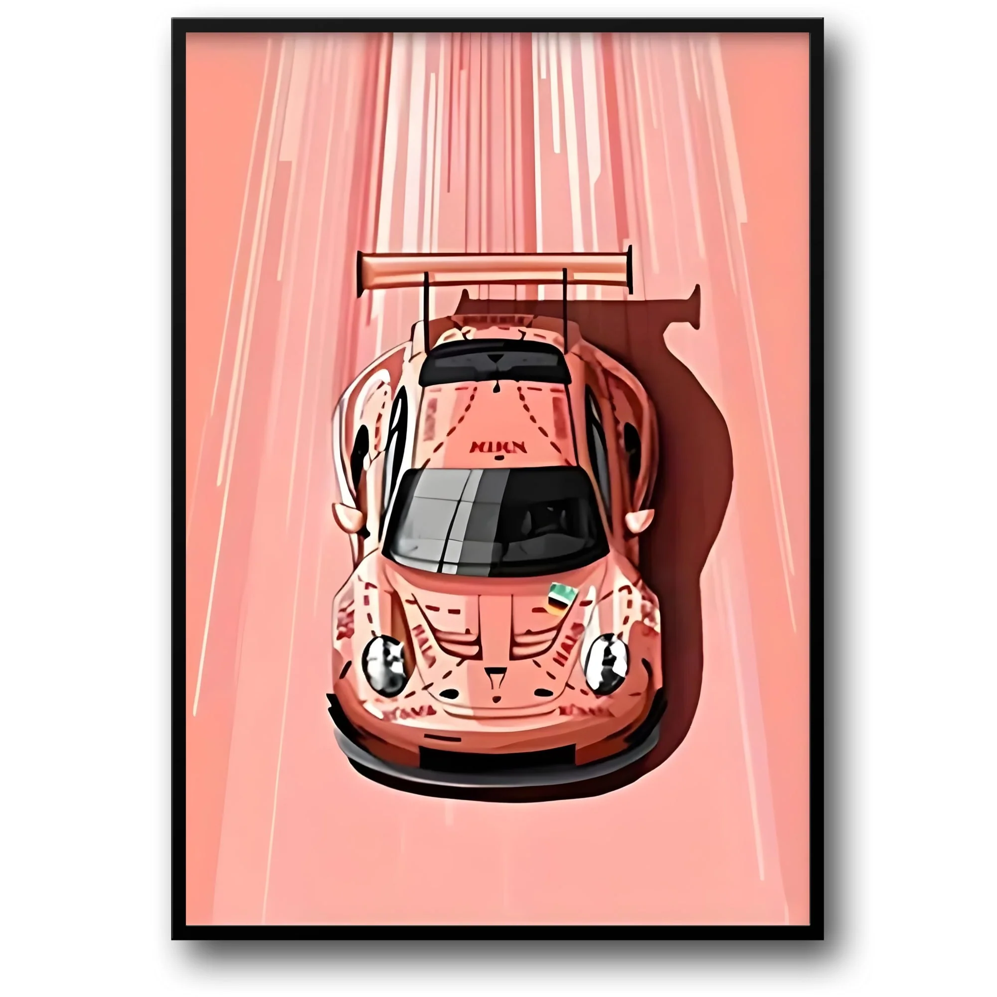Porsche 911 R | Vintage Le Mans Style