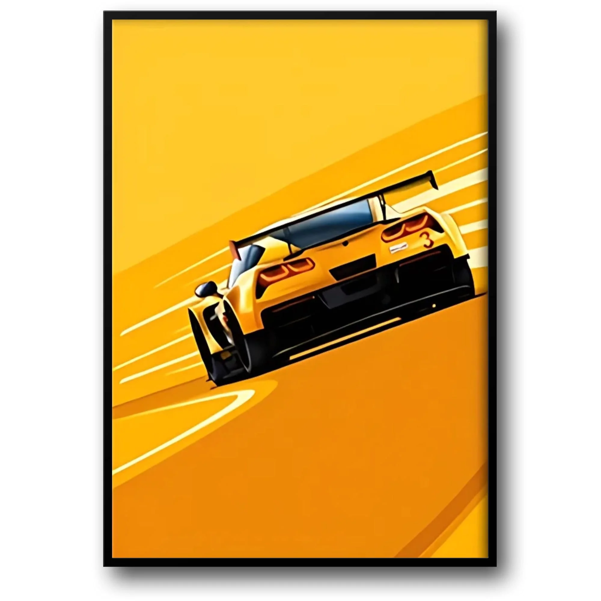 Le Mans | Vintage Style | Corvette C8.R