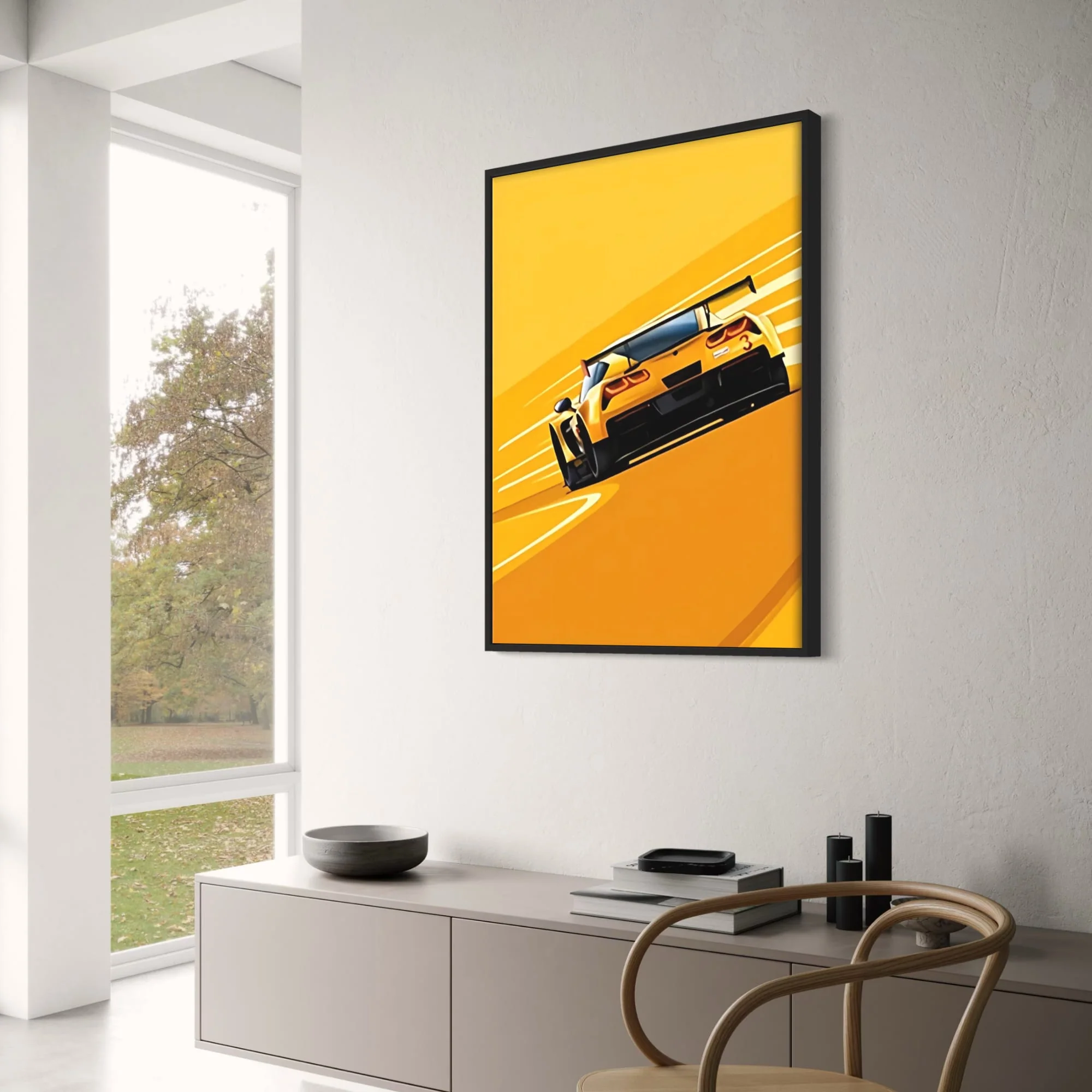 Le Mans | Vintage Style | Corvette C8.R - Image 3
